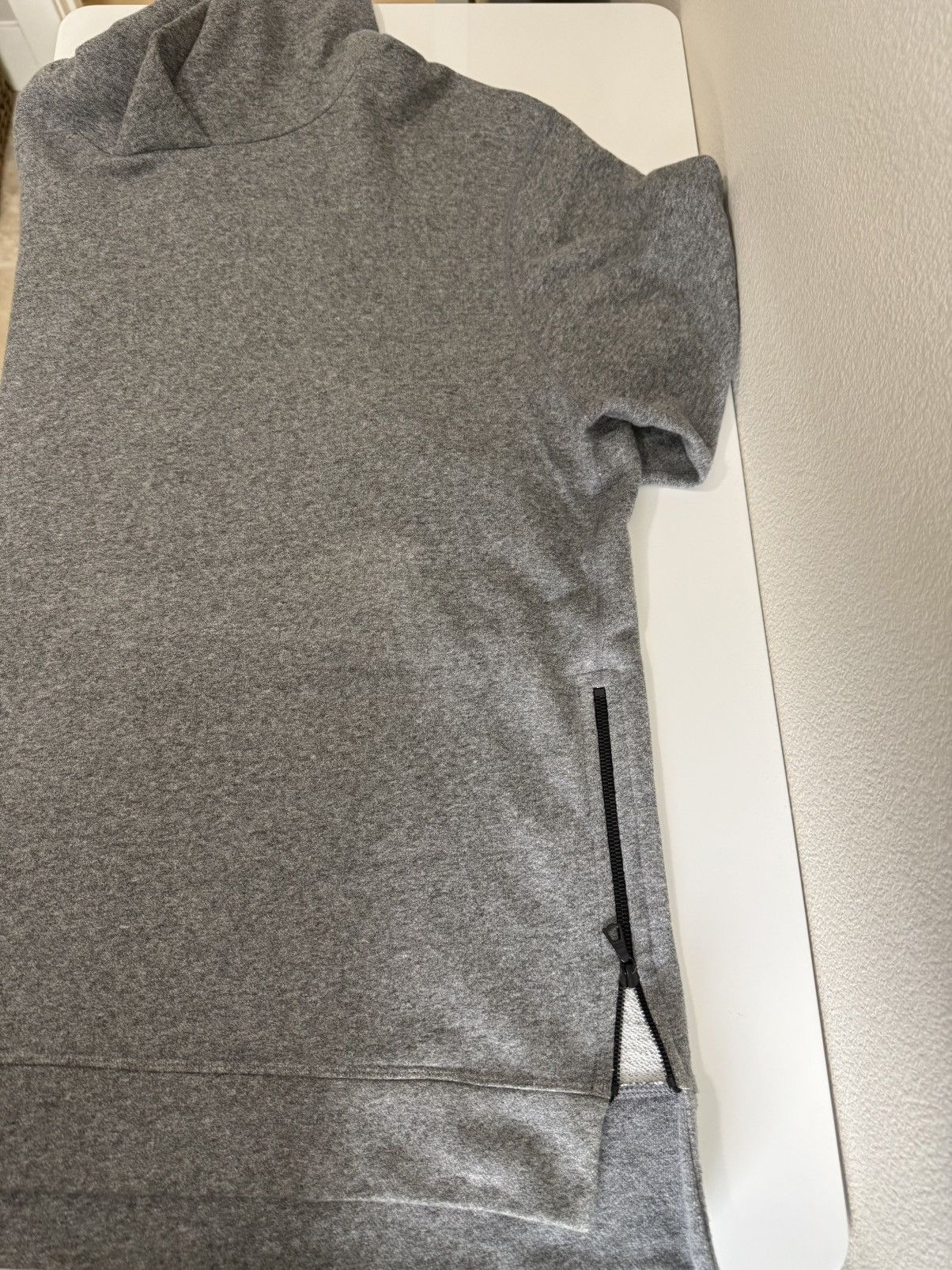 John Elliott John Elliott Side Zip Hoodie Heather Gray Size 6 (XL) Size US XL / EU 56 / 4 - 1 Thumbnail