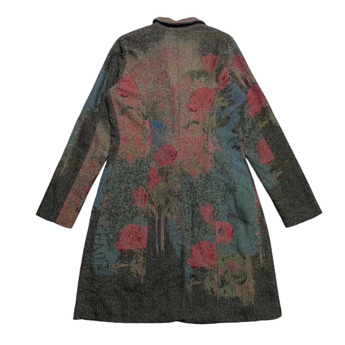 Other Cultura Abstract Flower Coat Made In Italy Size M / US 6-8 / IT 42-44 - 7 Thumbnail