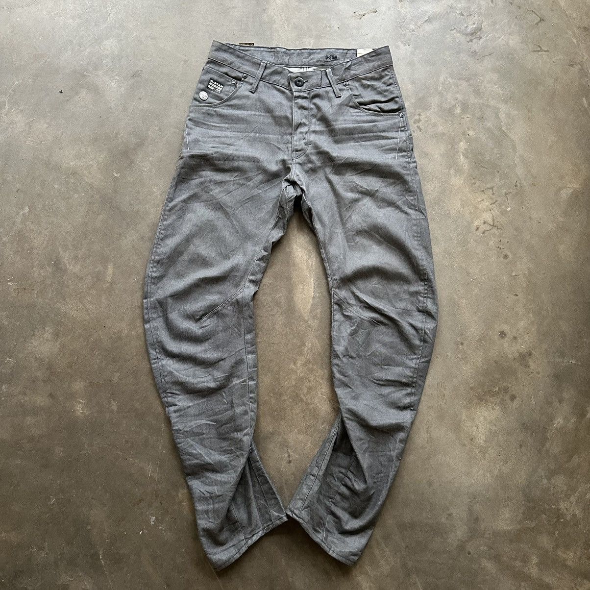 G-Star Vintage G-Star Raw Denim Arc Loosed Tapered Trousers Pants Size US 31 - 6 Thumbnail