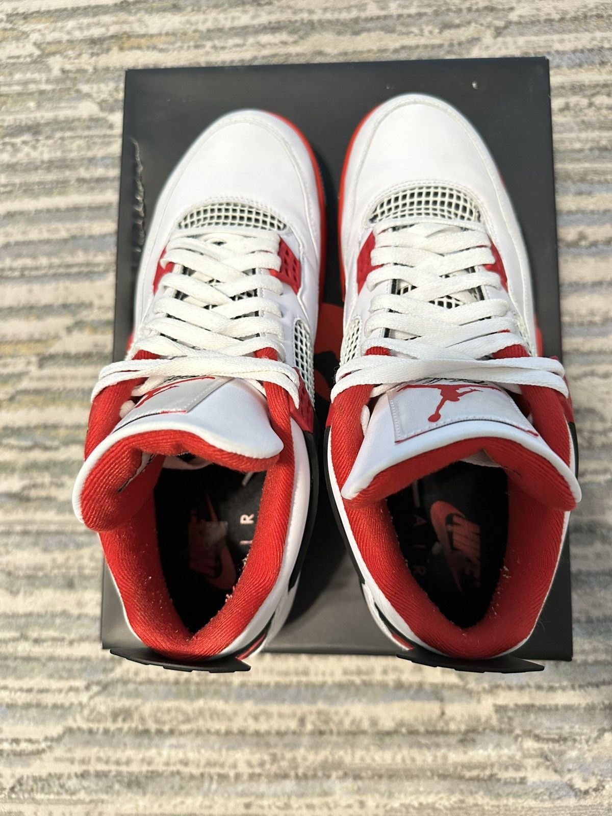 Jordan Brand Jordan 4 Retro “Fire Red” Size US 12 / EU 45 - 4 Thumbnail