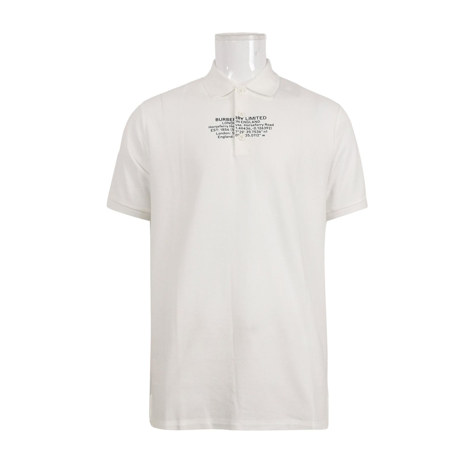 Burberry Burberry Horseferry Print Cotton Polo Shirt Size M Size US M / EU 48-50 / 2 - 1 Thumbnail