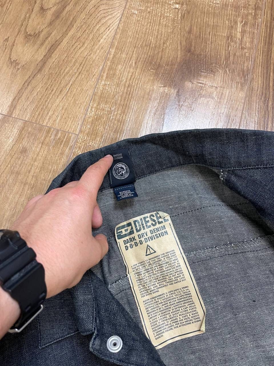 Diesel × Japanese Brand × Vintage Vintage 90’s Y2K Style Diesel Garment Jeans Overshirt Jacket Size US M / EU 48-50 / 2 - 9 Thumbnail