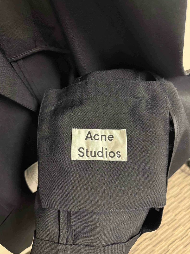 Acne Studios acne studios size:34 Black loose suit jacket Size US XXS / EU 40 - 5 Thumbnail