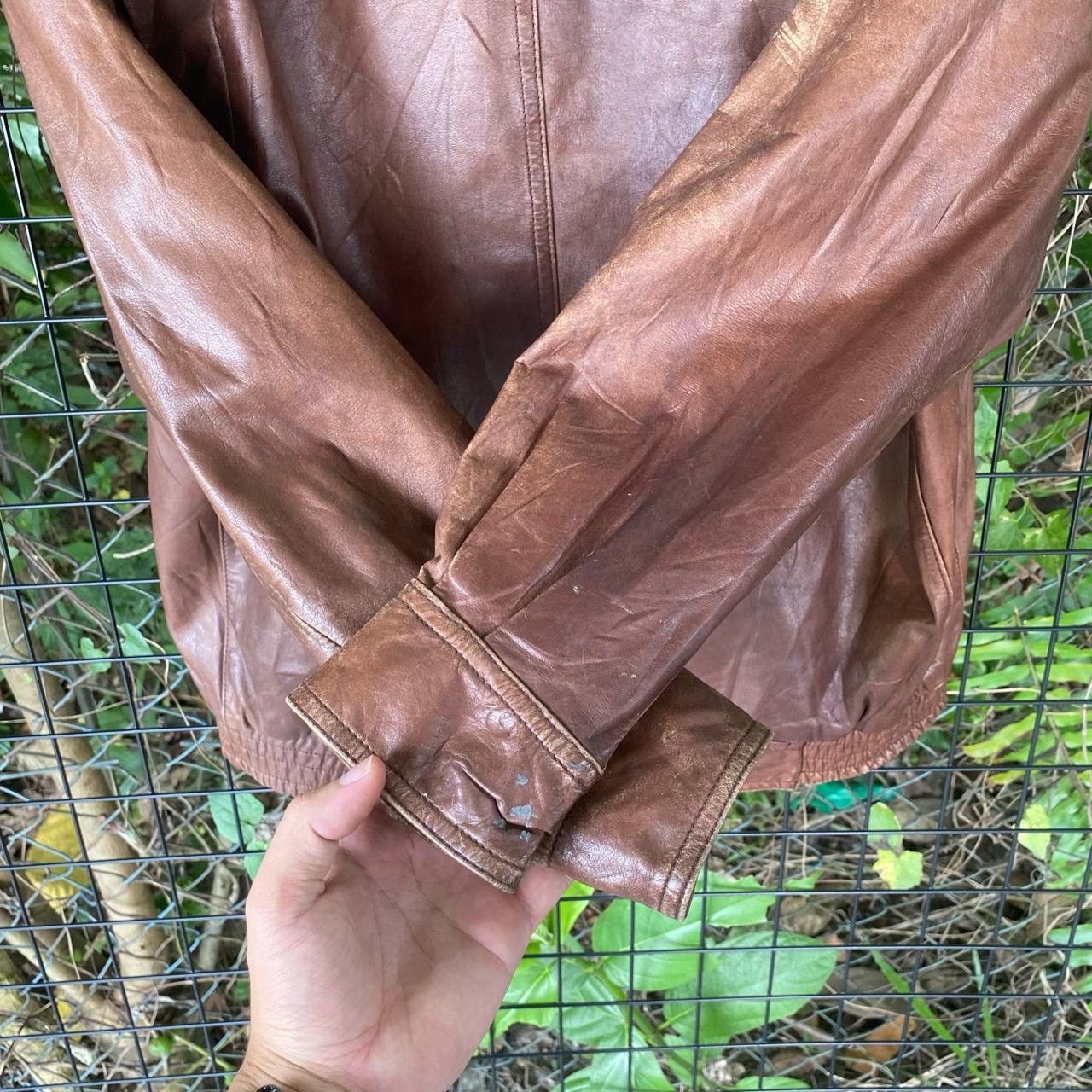Japanese Brand × Vintage Vtg Play Lord Fur Leather Jacket Size US M / EU 48-50 / 2 - 11 Thumbnail