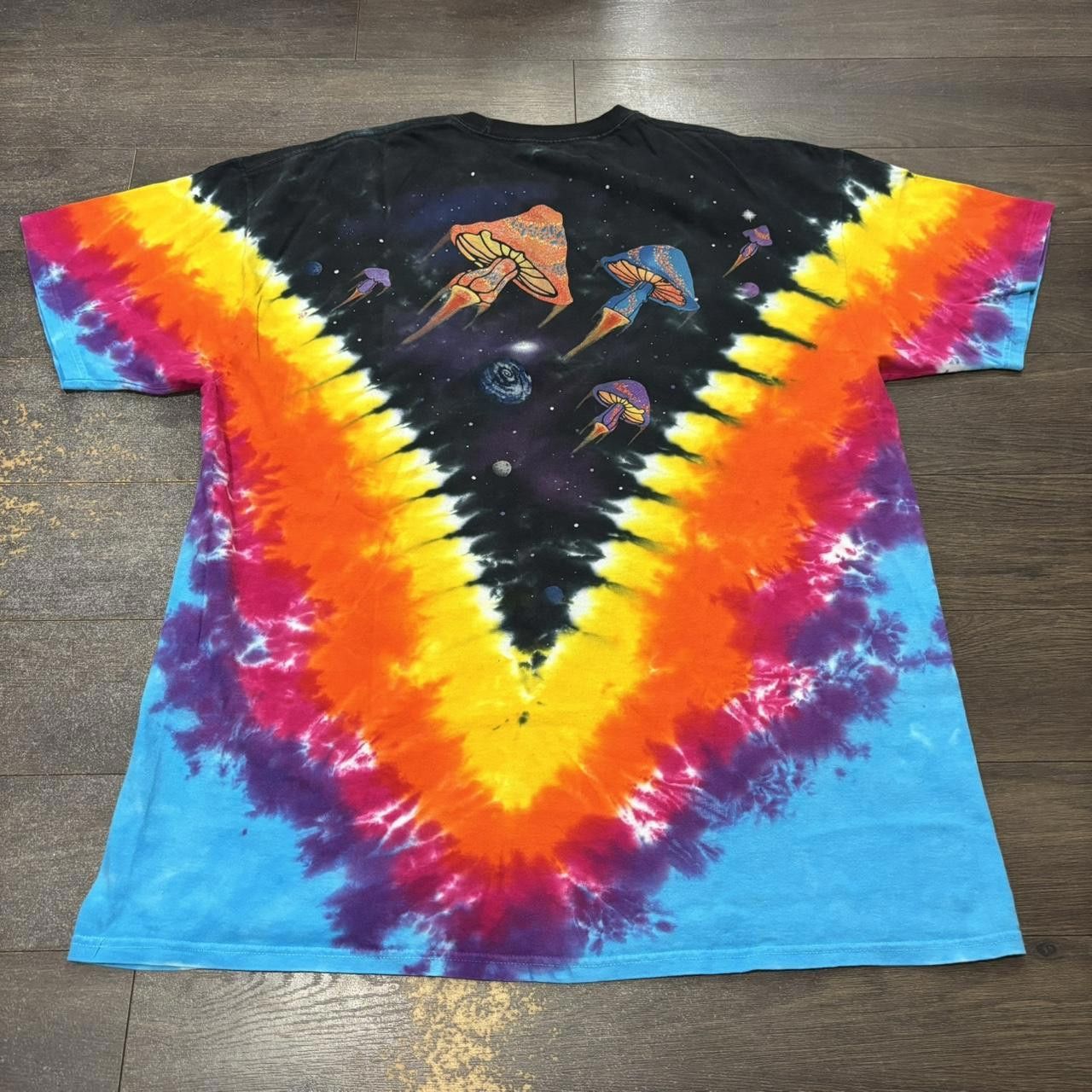 Liquid Blue liquid blue mushroom tie dye t shirt XXL Size US XXL / EU 58 / 5 - 4 Thumbnail
