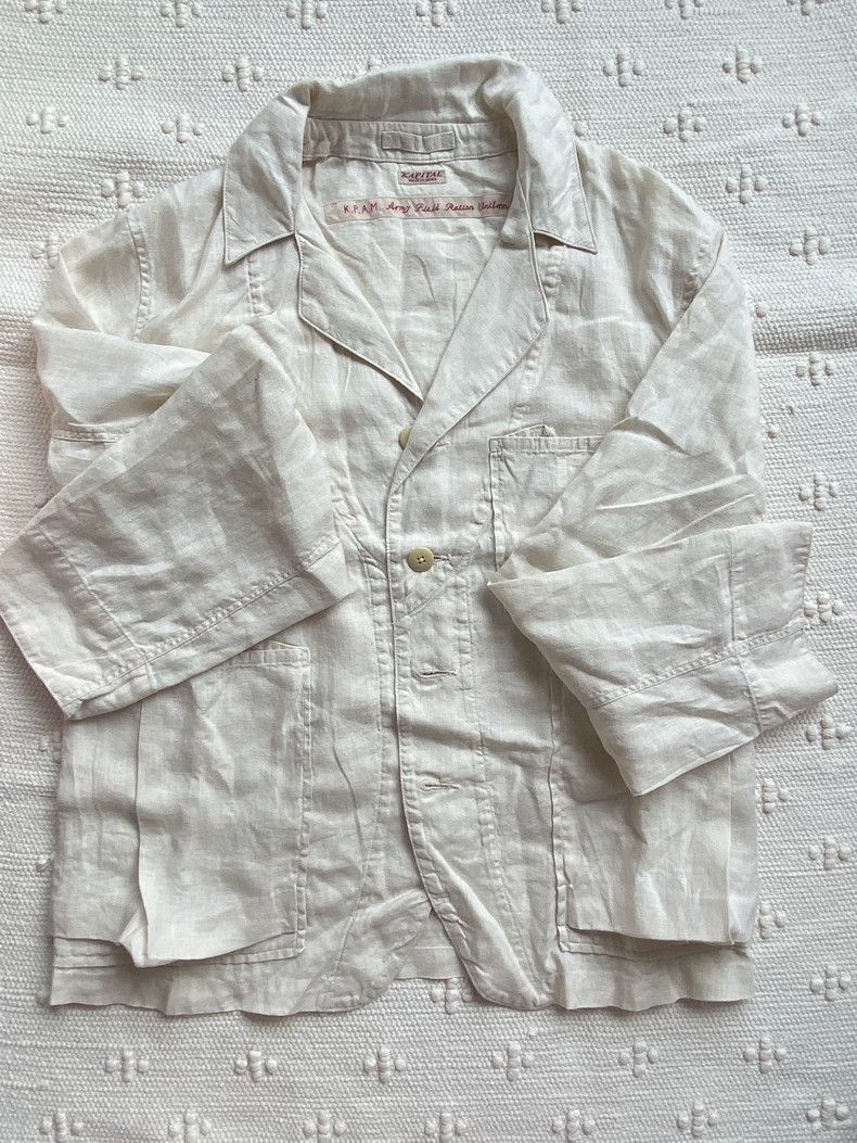 Kapital Kapital Linen Casual Jacket Size 2-2506 Size US M / EU 48-50 / 2 - 1 Thumbnail