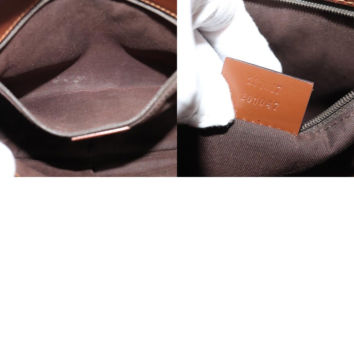Gucci GUCCI GG Canvas Shoulder Bag Beige Gold Size ONE SIZE - 12 Thumbnail