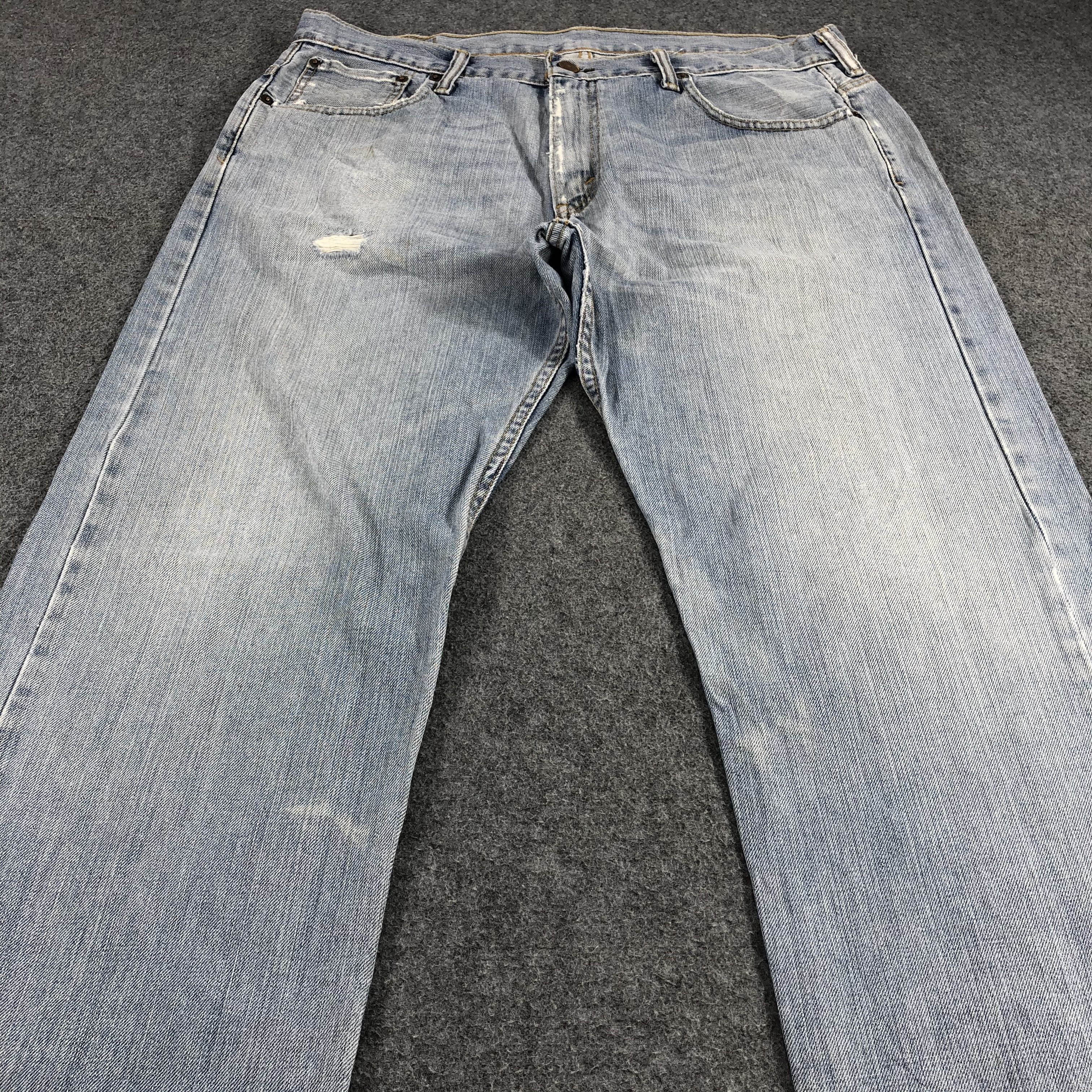 Levi's Vintage Levis 569 Jeans Faded blue Denim KJ551 Size US 34 / EU 50 - 3 Thumbnail