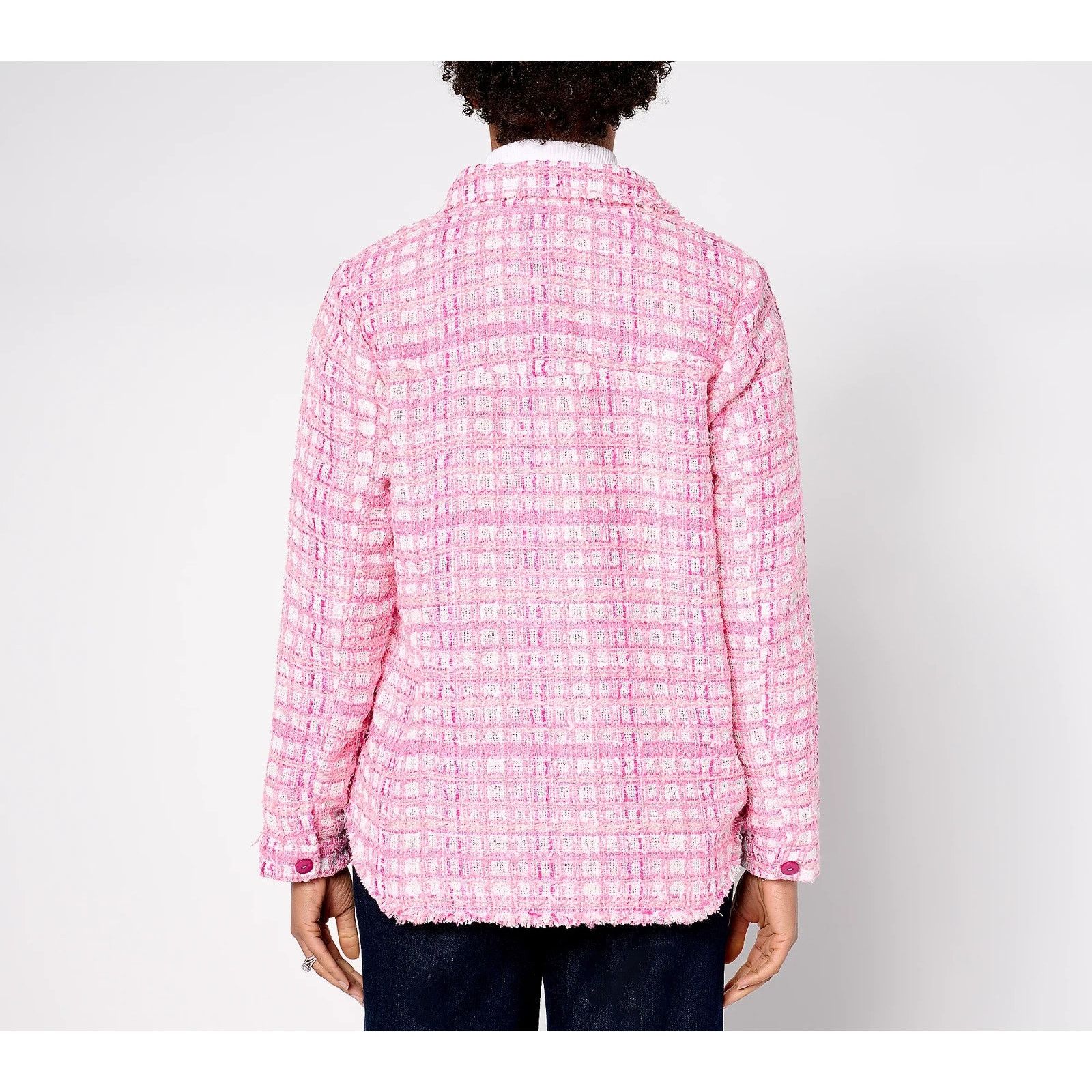 Kim Jones Jingle Belles by Kim Gravel Girl Boucle Shacket XXS A670893 Size XXS / US 00 / IT 34 - 3 Thumbnail