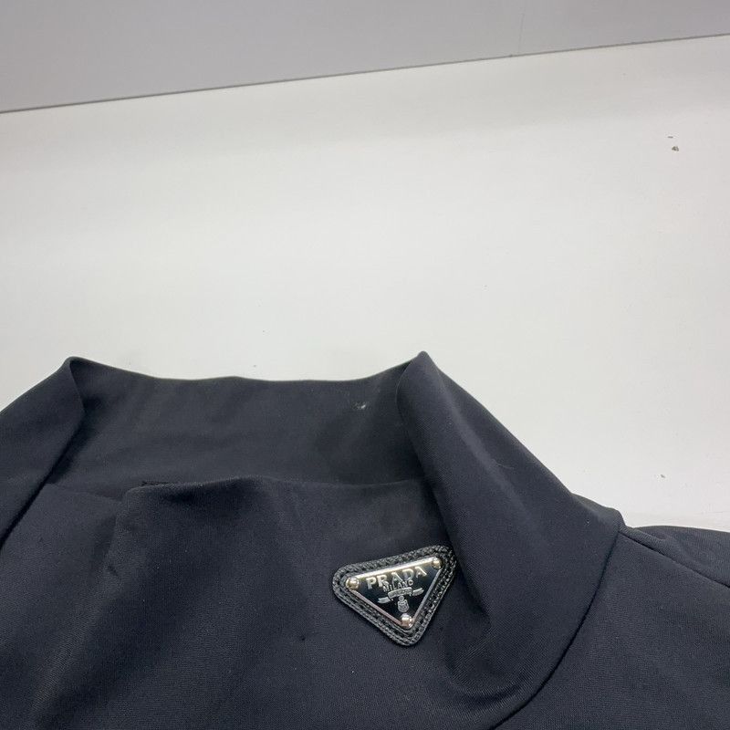 Prada Prada SS23 Logo Black Long Sleeve TShirt-2506 Size US XL / EU 56 / 4 - 8 Thumbnail