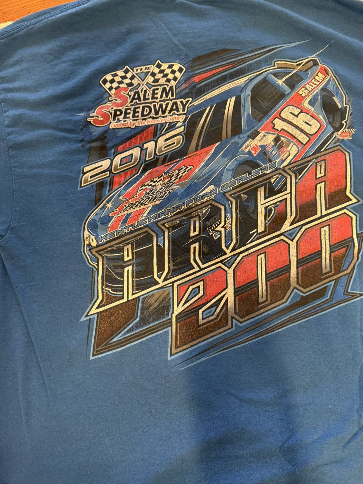 Vintage Salem Speedway 2016 Tee Size US L / EU 52-54 / 3 - 2 Thumbnail