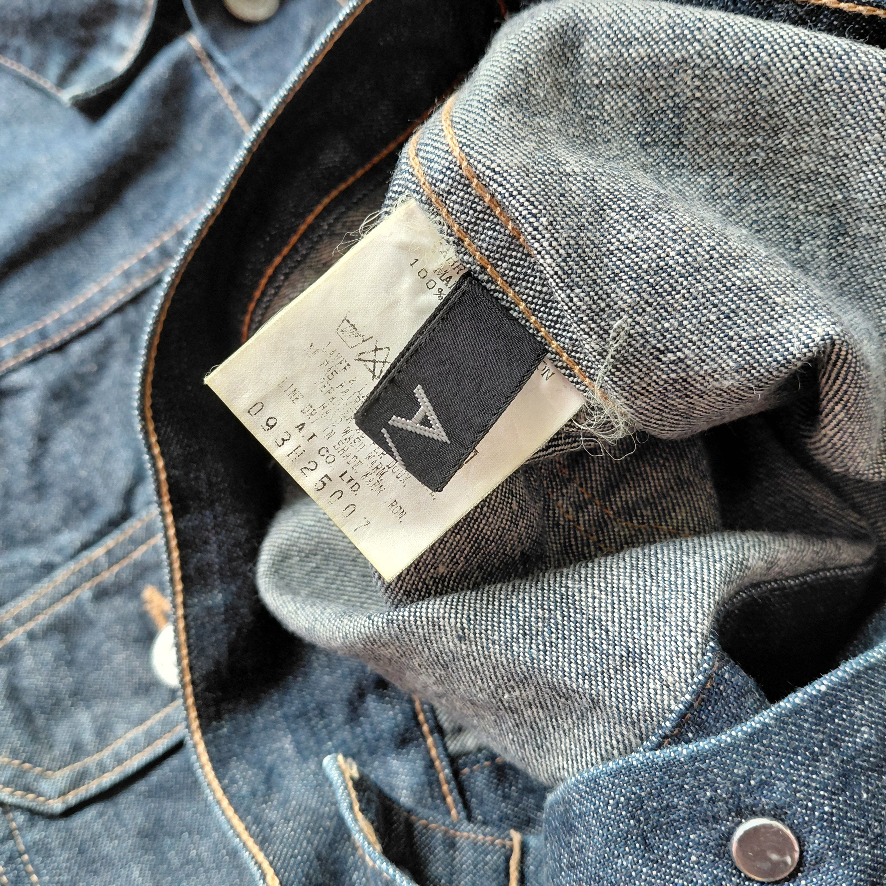 Japanese Brand A/T Type II Japan Trucker Denim Jacket Size US S / EU 44-46 / 1 - 6 Thumbnail