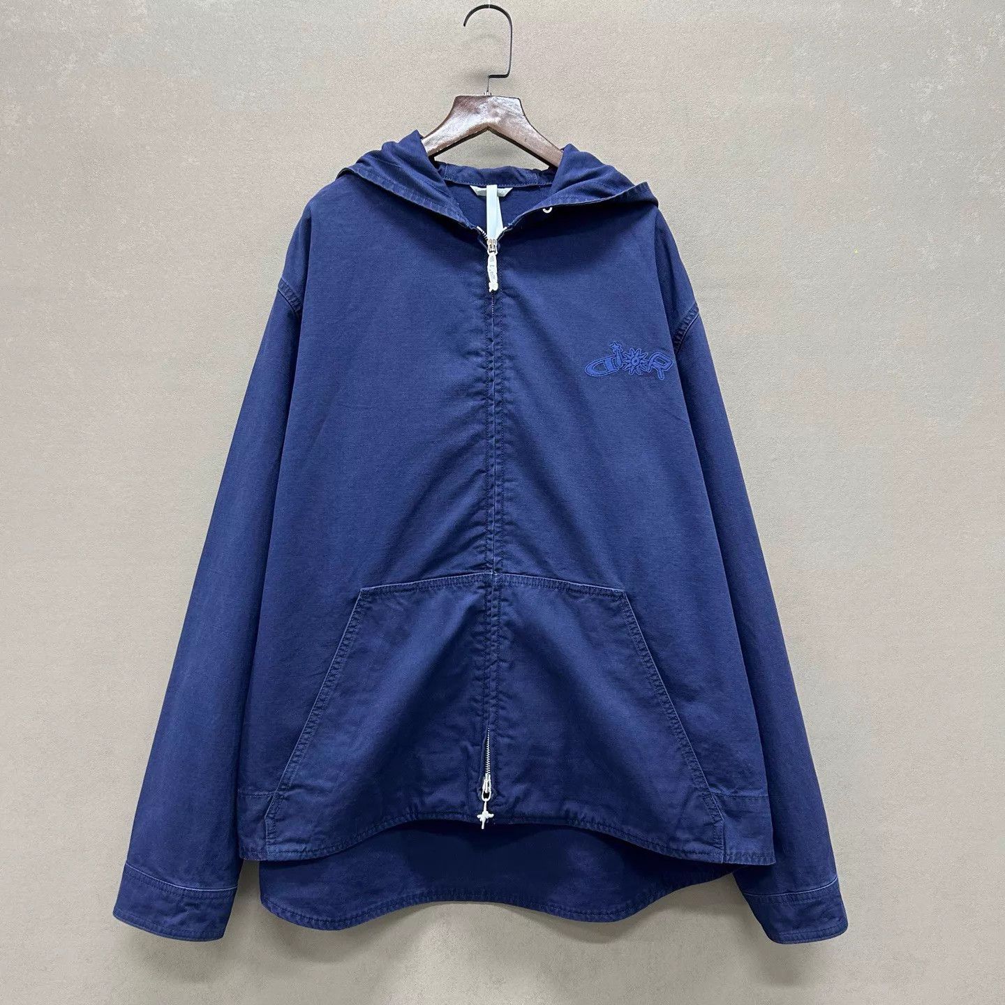 Dior Dior Lewis Hamilton French Blue Embroidered Zip-Up 52 Size US L / EU 52-54 / 3 - 1 Thumbnail