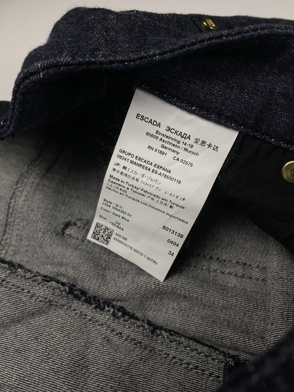 Escada 🚨 Escada jeans pants woman Size 34" / US 12 / IT 48 - 9 Thumbnail