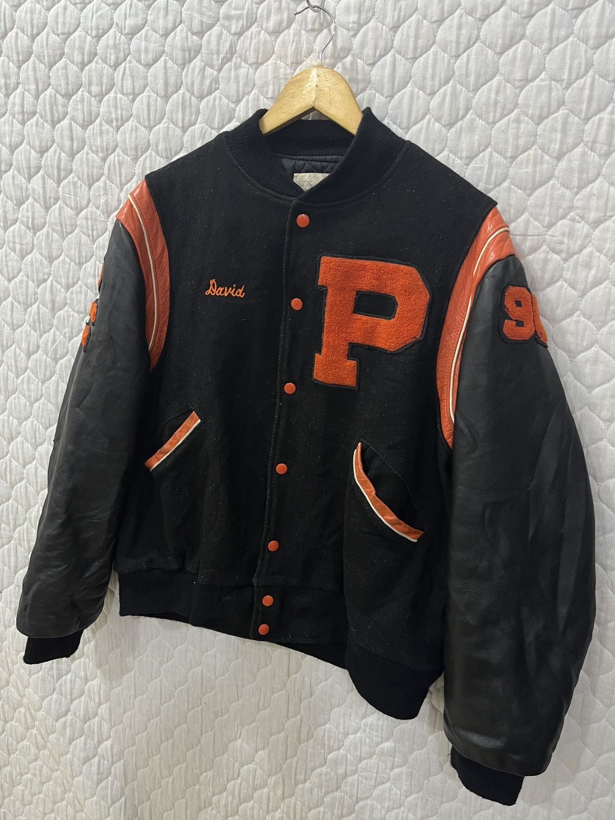 Vintage (Zzzz)🔥🔥STEALS BILL SAINT MANE SPORTING GOOD VARSITY JACKET Size US L / EU 52-54 / 3 - 1 Thumbnail