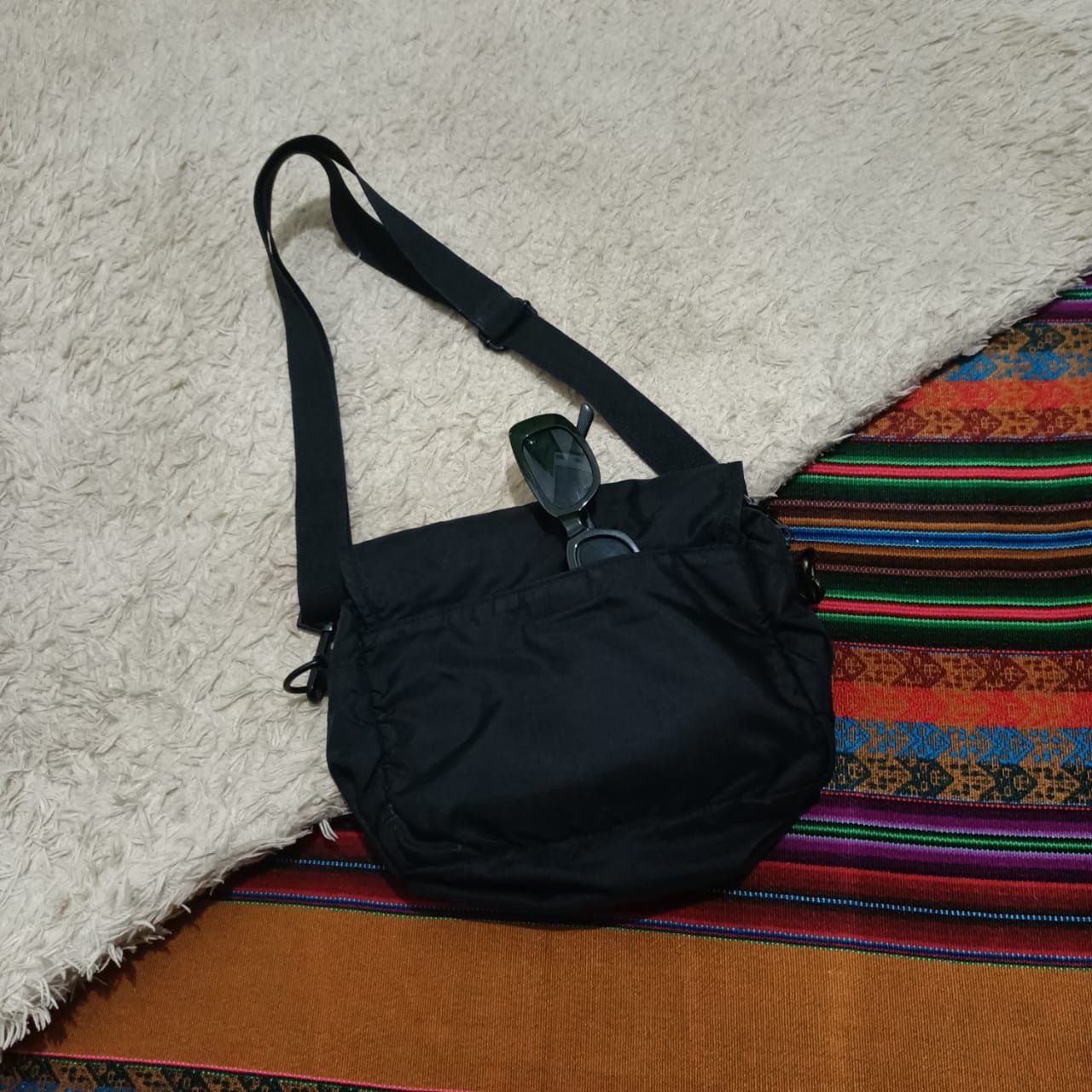 Yohji Yamamoto Yohji Yamamoto Sacsny Y'saccs black nylon shoulder bag Size ONE SIZE - 7 Thumbnail