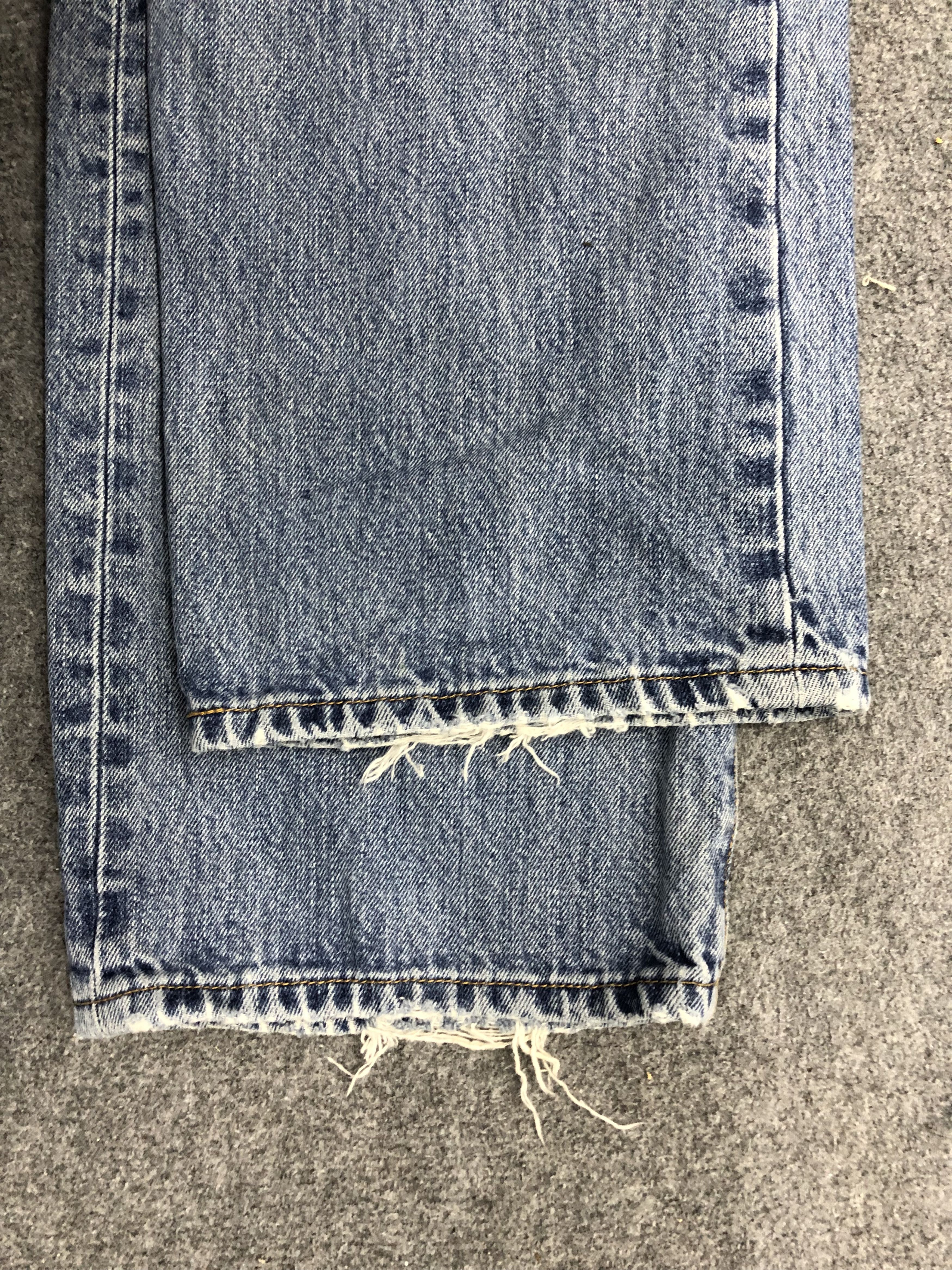 Levi's × Vintage Vintage 90s Levis 501 Light Wash Jeans DP0978 Size US 36 / EU 52 - 11 Thumbnail