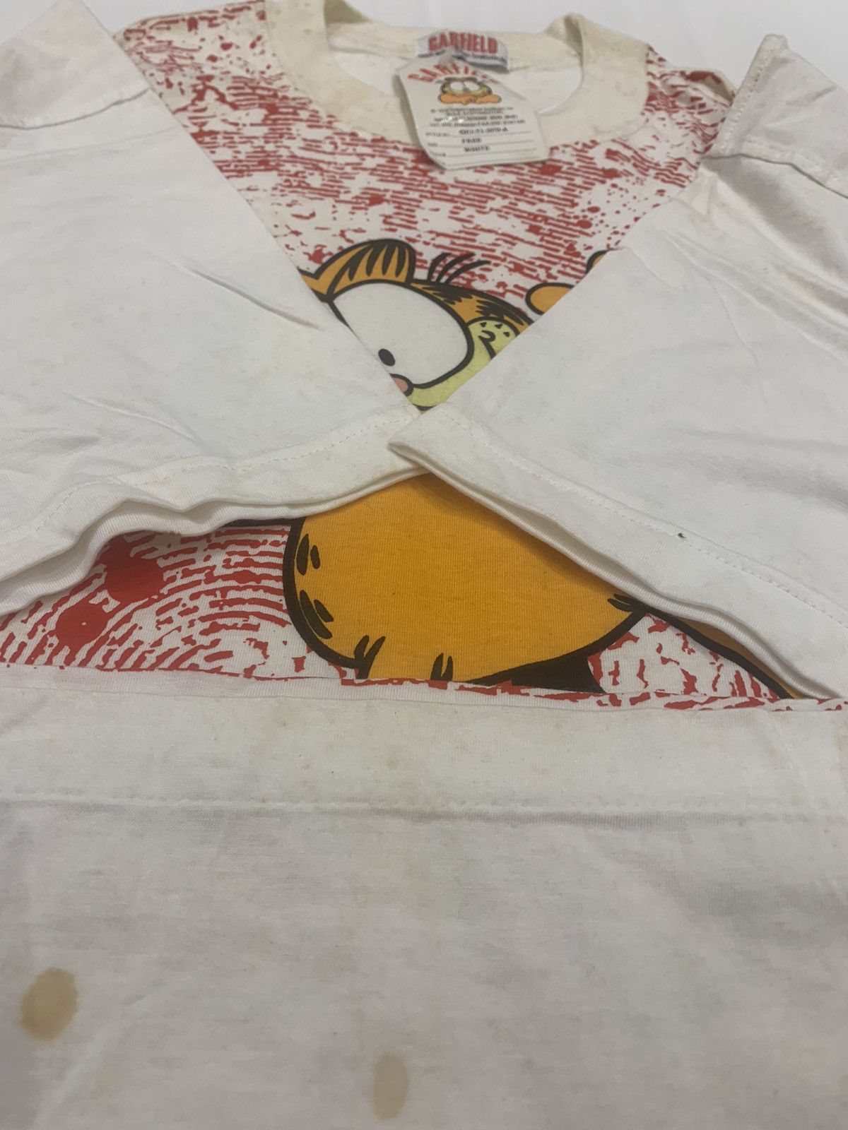 Vintage Vintage garfield tshirt Size US L / EU 52-54 / 3 - 4 Thumbnail