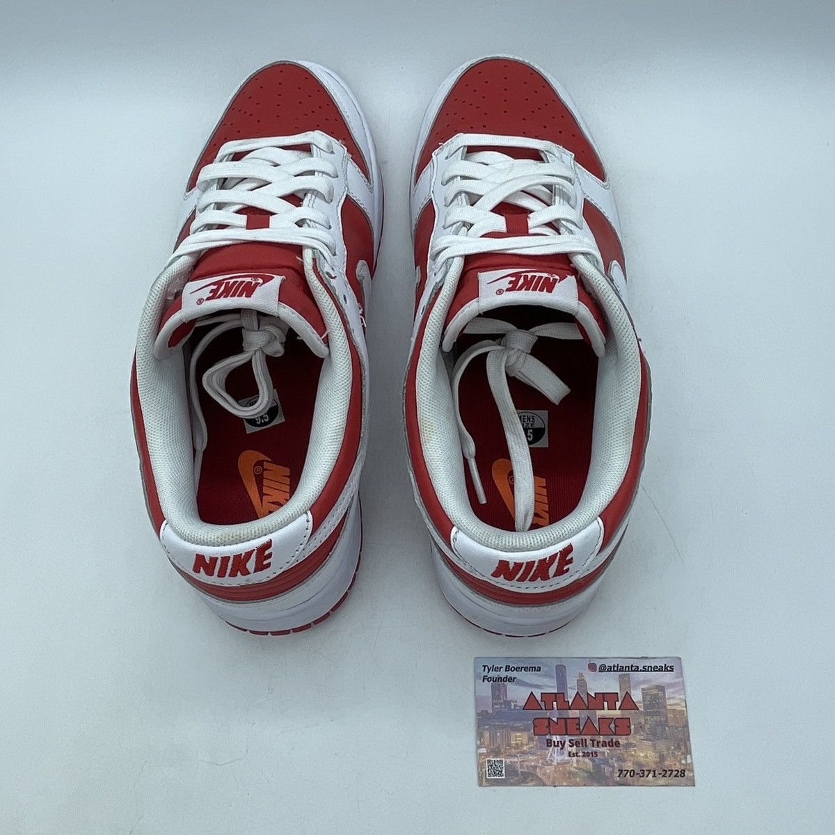 Nike Dunk low championship red Size US 9.5 / EU 42-43 - 6 Thumbnail