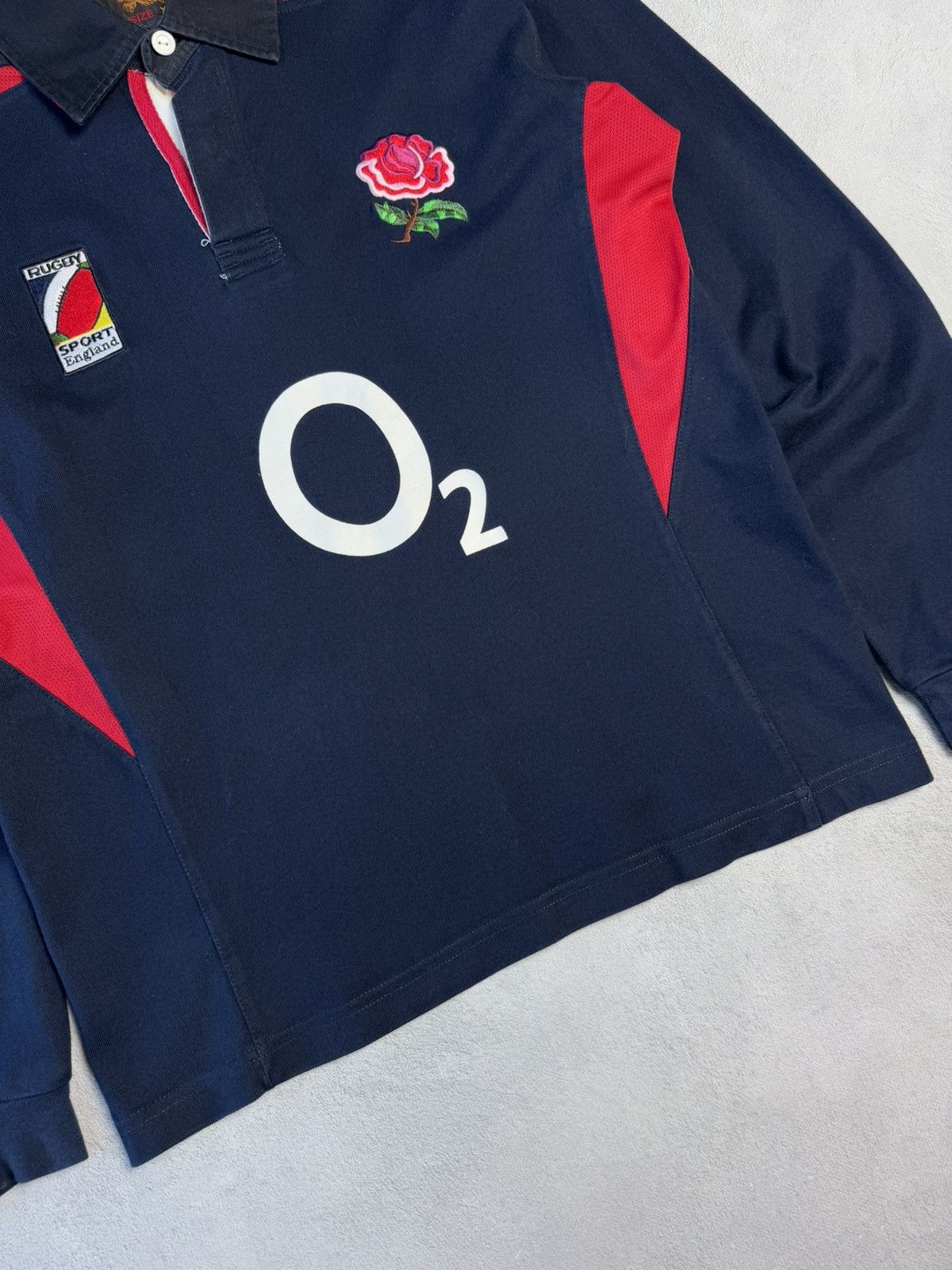 Other England O2 2008 Rugby Shirt Long Sleeve Jersey Lucy Size US XS / EU 42 / 0 - 4 Thumbnail