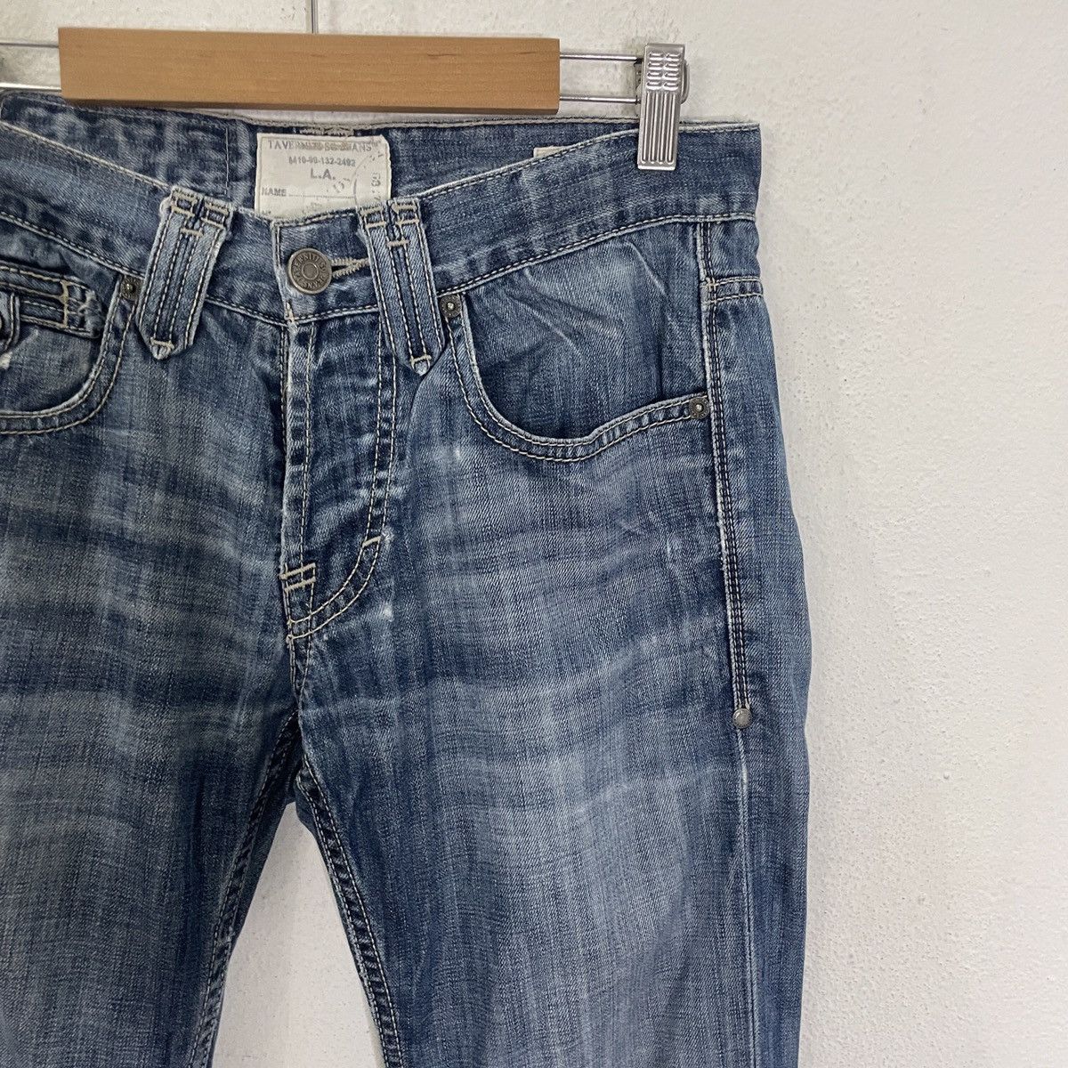 Jimmy Taverniti Vintage Jimmy Teverniti Denim Jeans Size 30" / US 8 / IT 44 - 2 Thumbnail