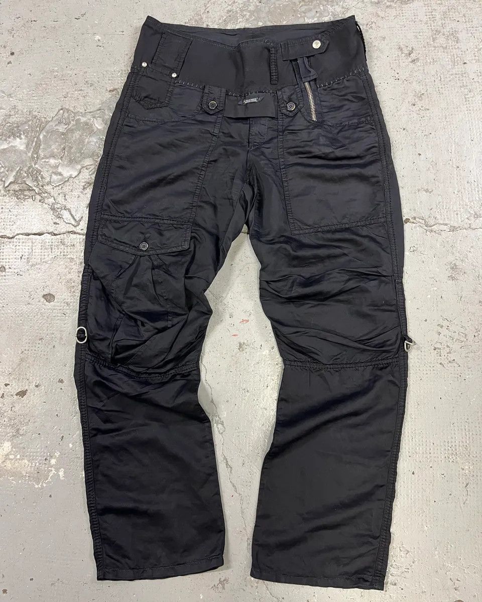 2000's Marithé + François Girbaud pants Marithe + Francois Girbaud 2000s Marithe Francois Girbaud Back Zip