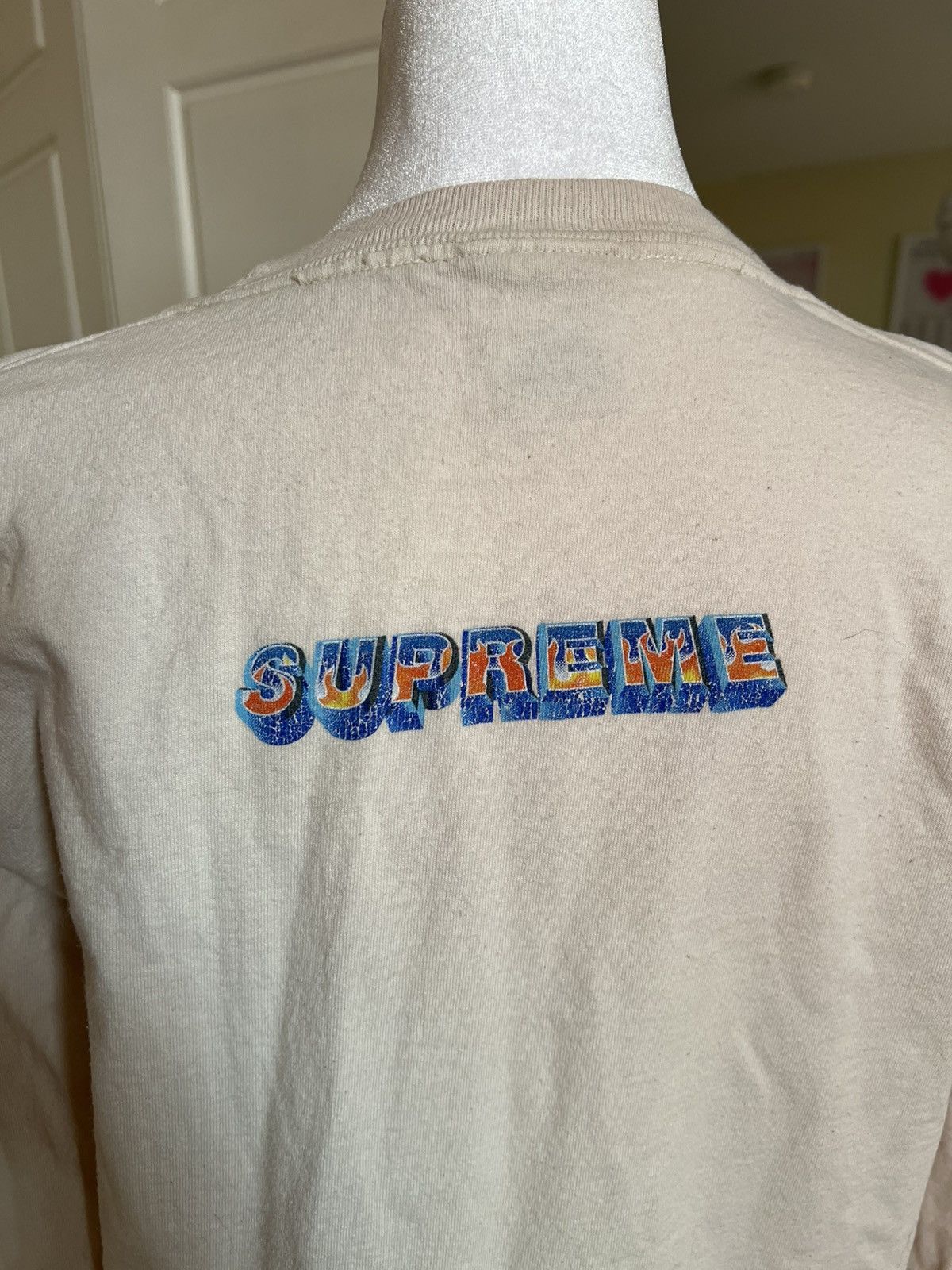 Supreme Supreme Fuck The World Long Sleeve Tee Size US M / EU 48-50 / 2 - 3 Thumbnail