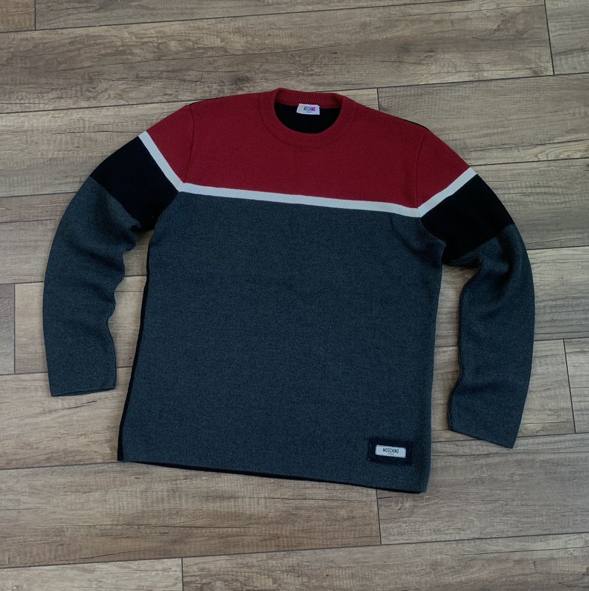 Moschino Moschino Jeans Sweater Jumper Pullover Size US L / EU 52-54 / 3 - 3 Thumbnail