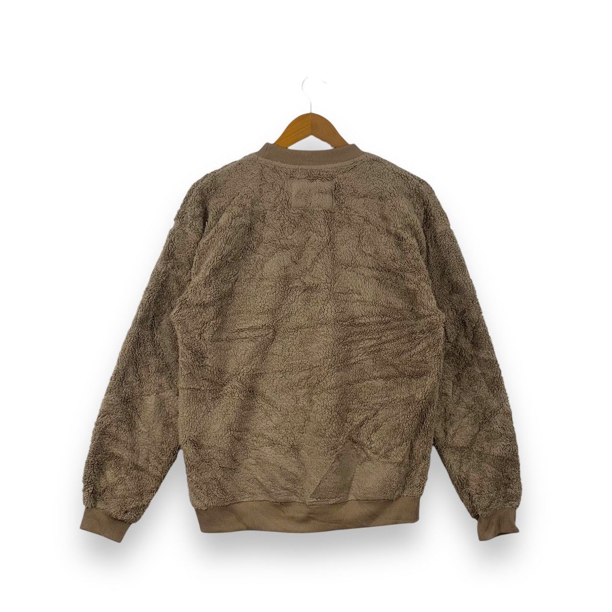 Harris Tweed HARRIS TWEED x URBAN RESEARCH Pocket Fleece Sweatshirt Size L / US 10 / IT 46 - 3 Thumbnail