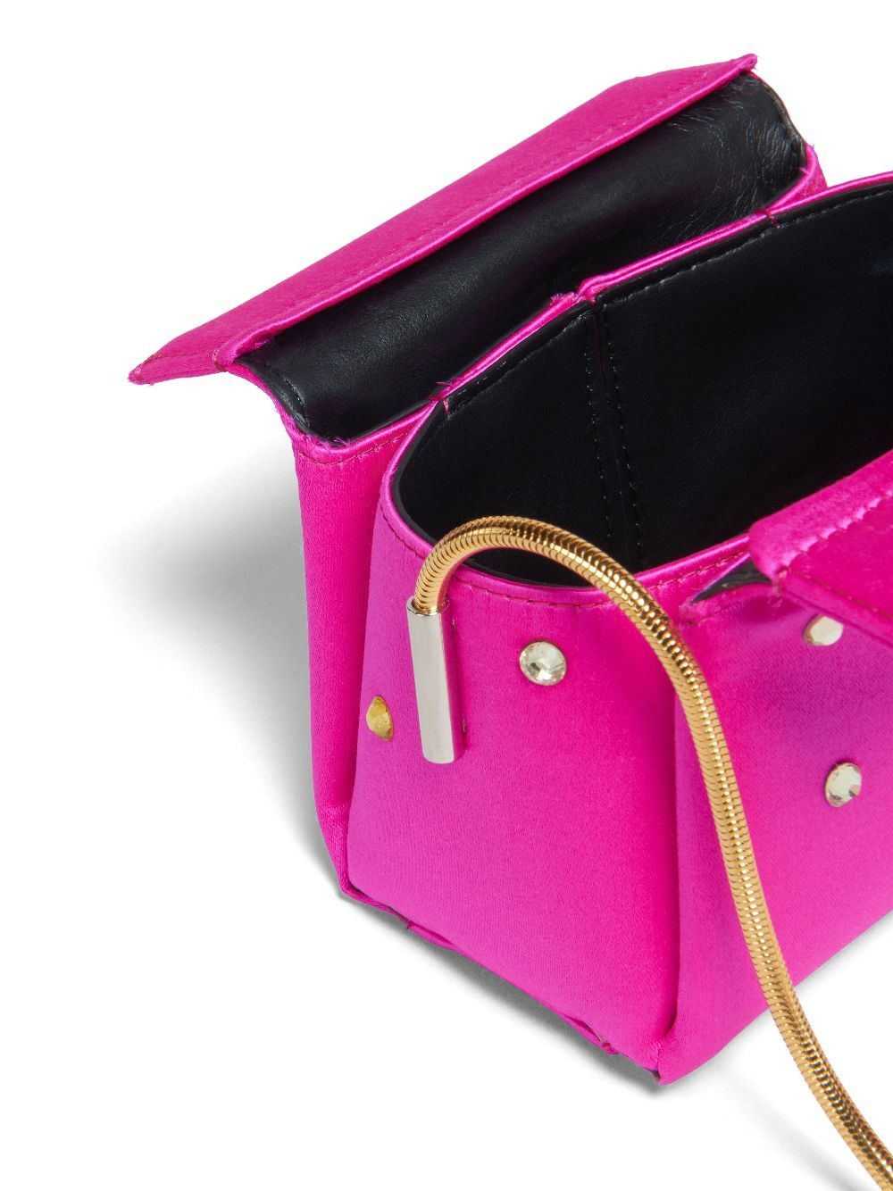 Marni o1w1db10125 Size:OS/Embellished-Satin-Mini-Bag in Pink Size ONE SIZE - 4 Thumbnail