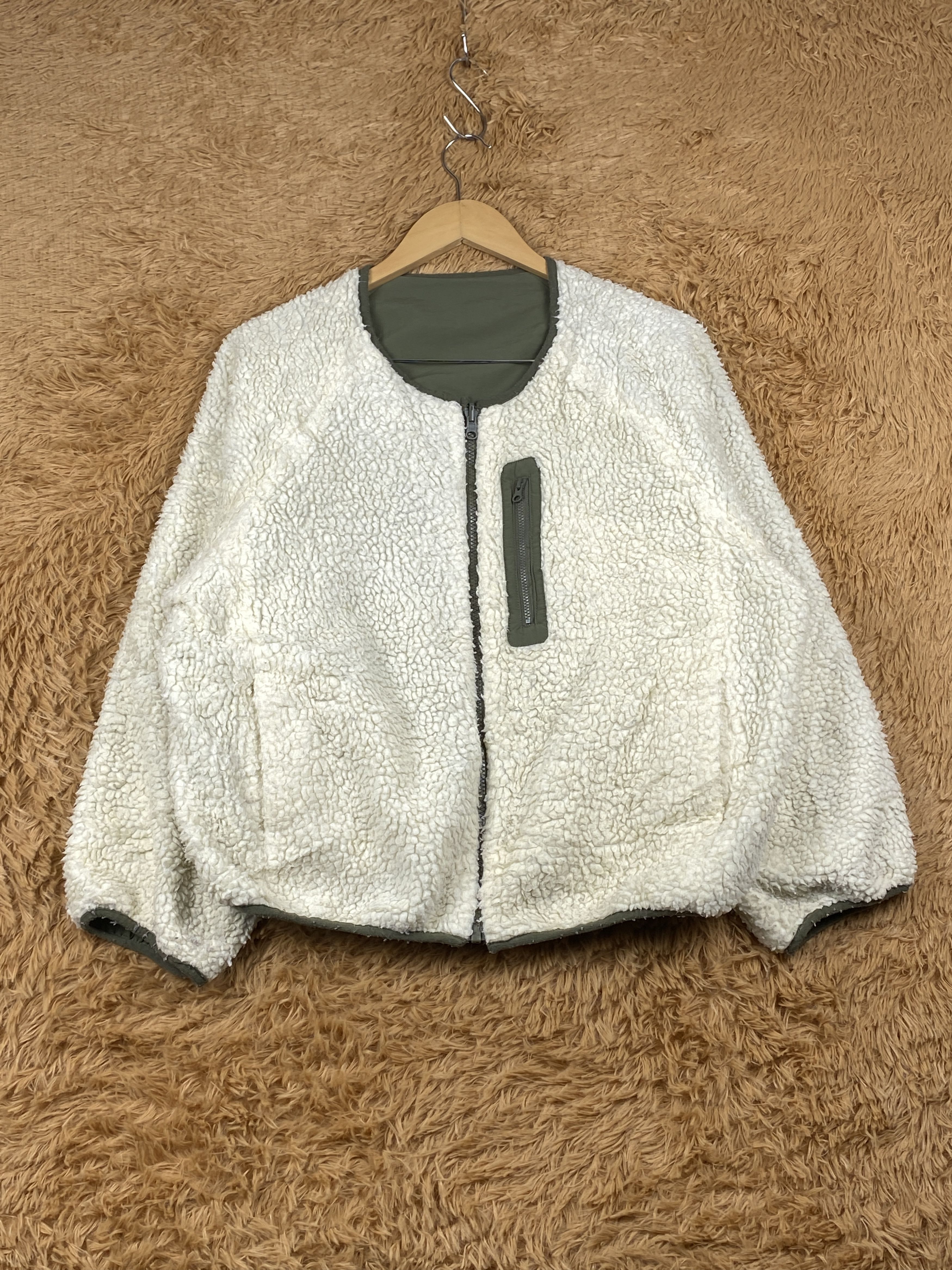 Japanese Brand Vintage Japanese Brand Revesible Sherpa Jacket Size XS / US 0-2 / IT 36-38 - 5 Thumbnail