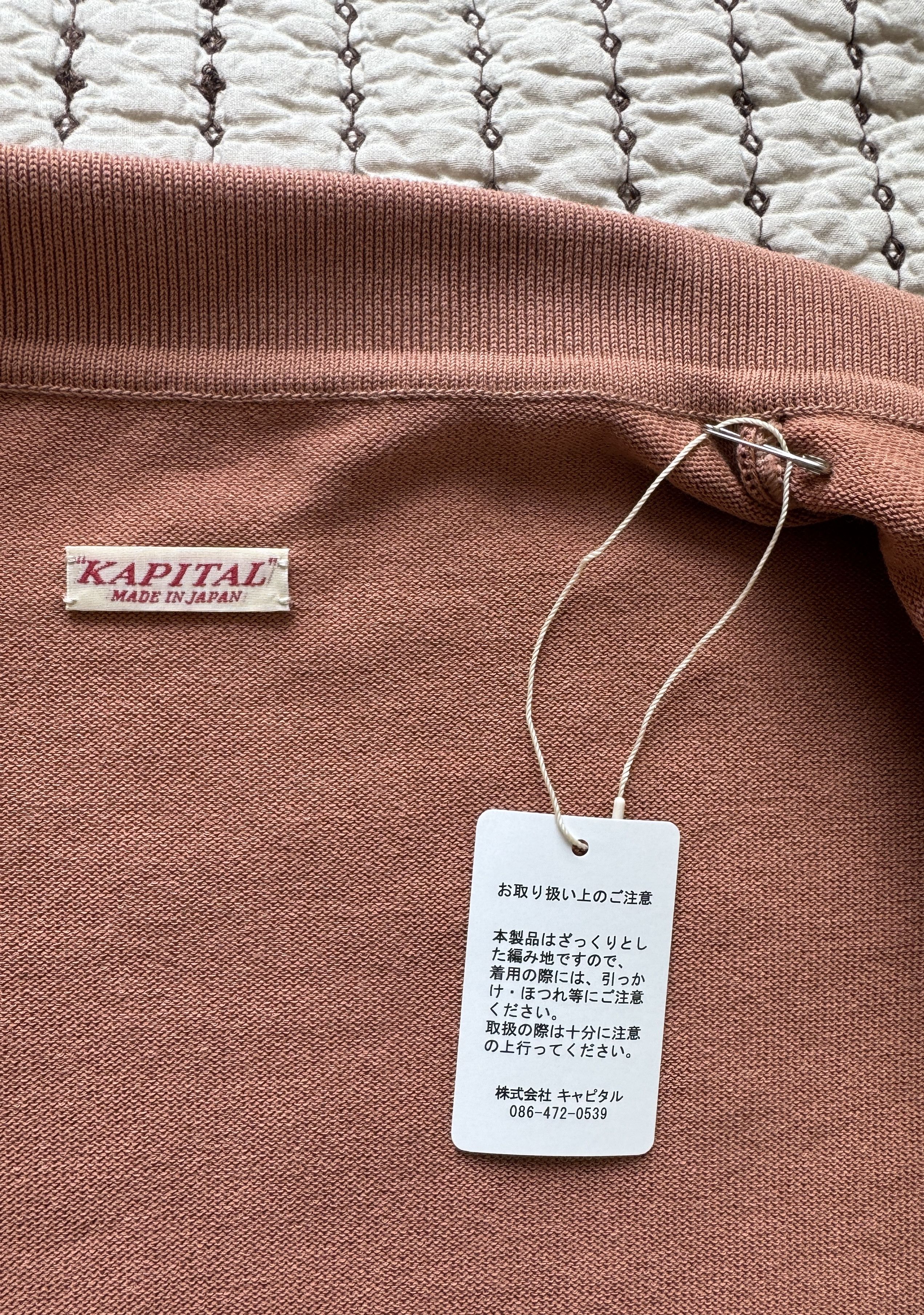 Kapital KAPITAL 14G COTTON KNIT TENNESSEE ALOHA KNIT SOHORENGA SZ 3 Size US L / EU 52-54 / 3 - 6 Thumbnail