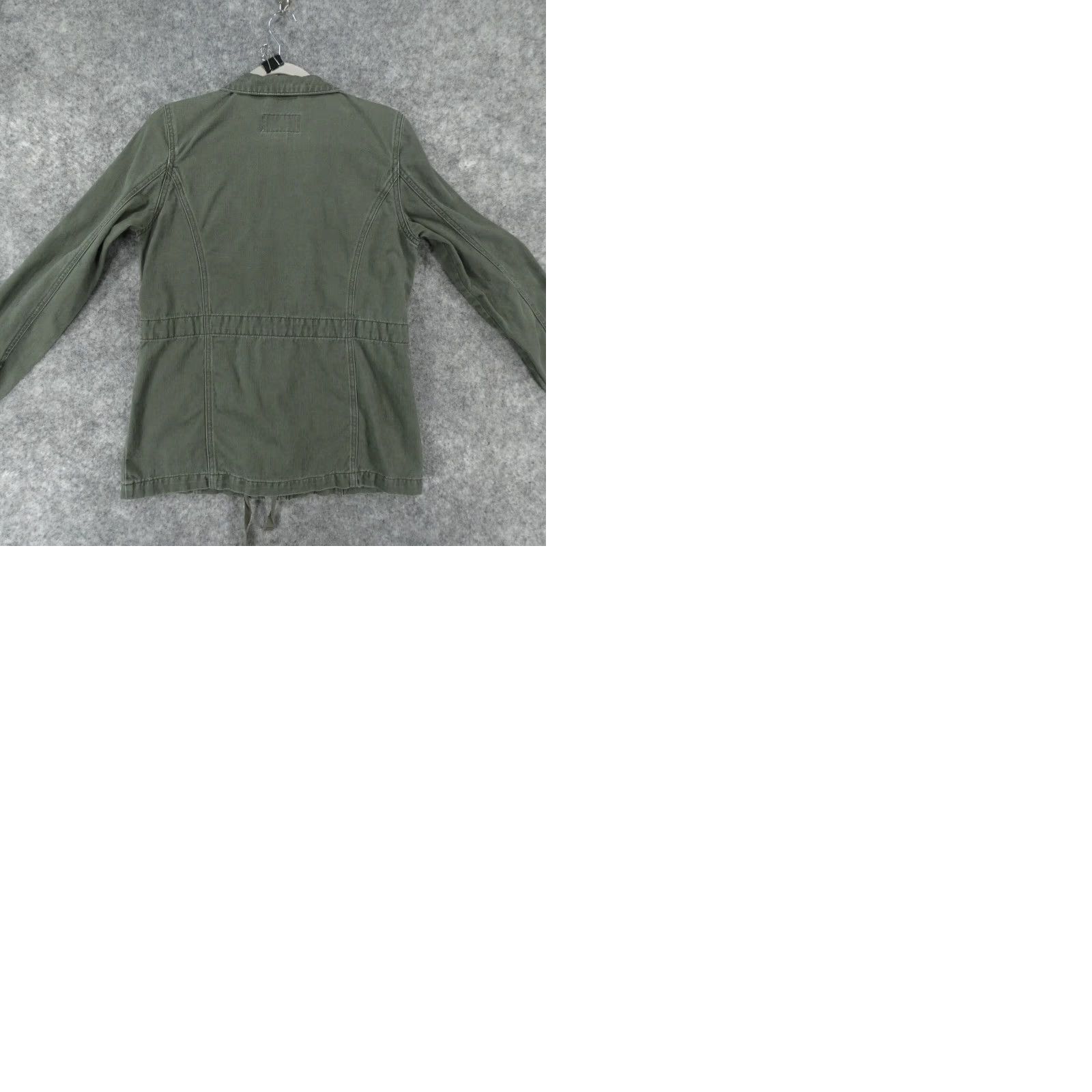 Levi's Levi's Jacket Womens Small Green Snap Over Full Zip Chore Coat Casual Size S / US 4 / IT 40 - 9 Thumbnail