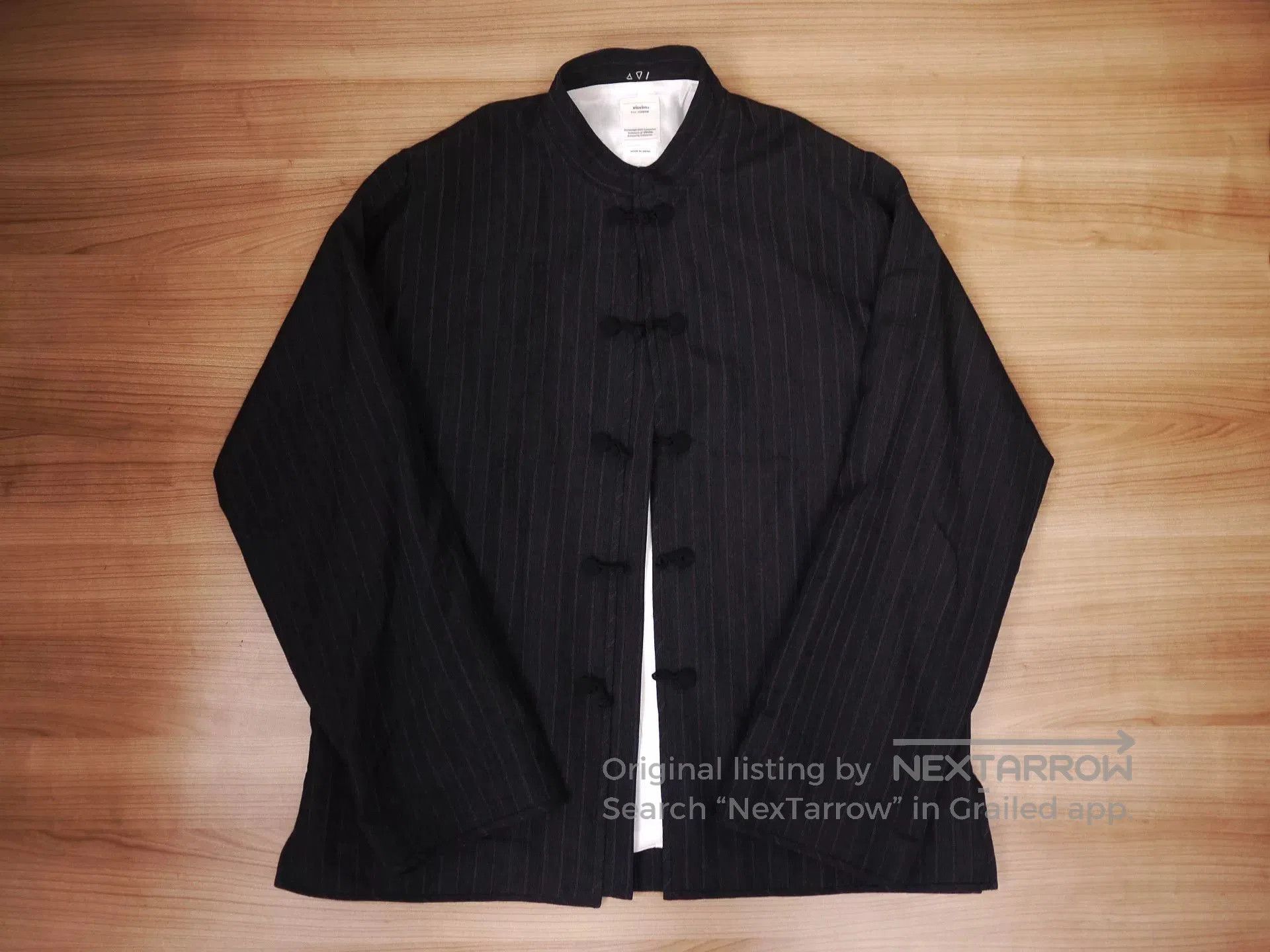 Visvim VISVIM DHARIA SHIRT PINSTRIPE BLACK. Size US L / EU 52-54 / 3 - 1 Thumbnail