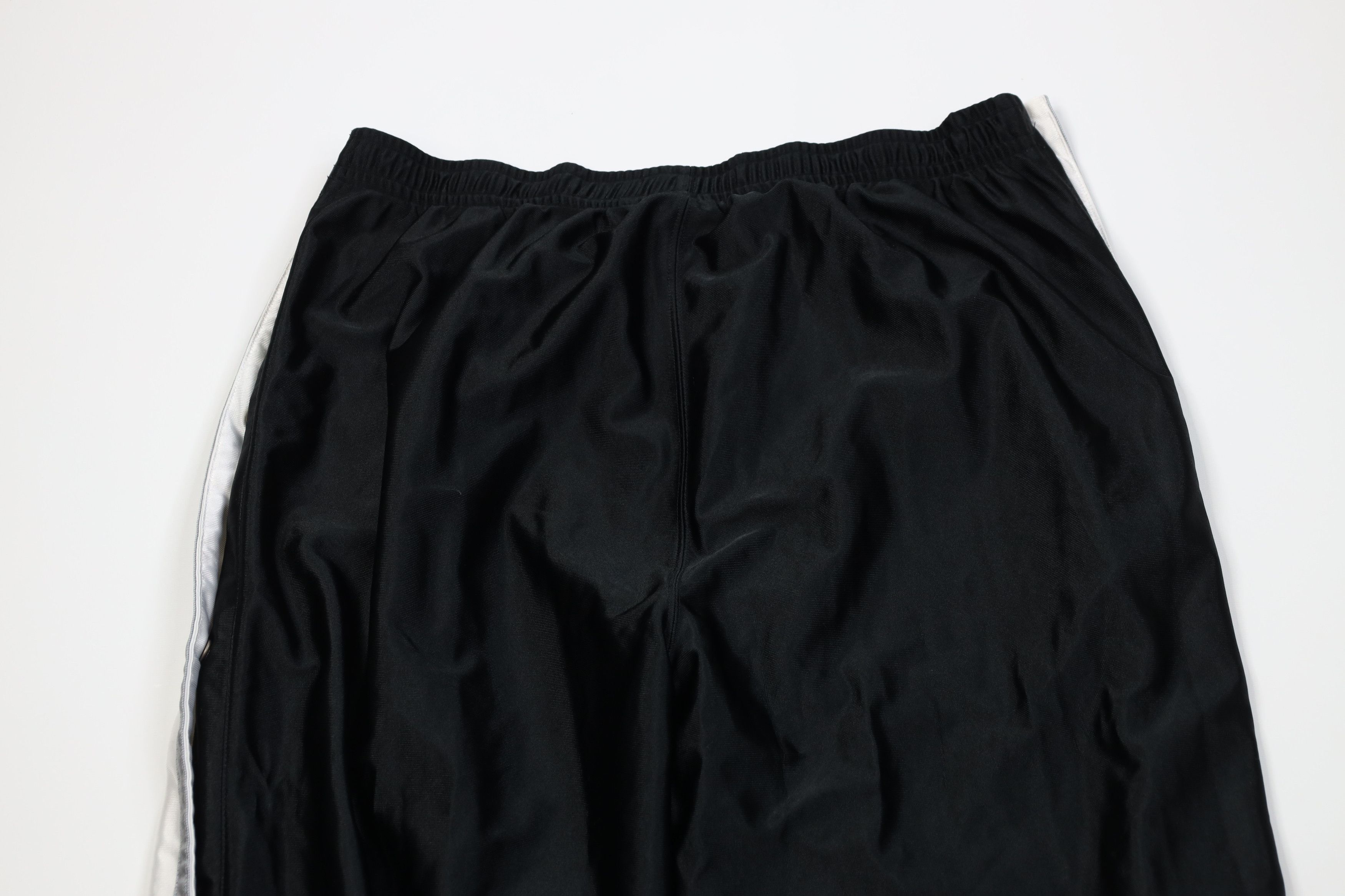 Adidas Vintage Y2K Adidas Striped Wide Leg Tearaway Pants Black Size US 40 / EU 56 - 13 Thumbnail