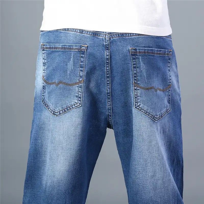 Jean Thin Straight-leg Loose Jeans Size US 32 / EU 48 - 4 Thumbnail