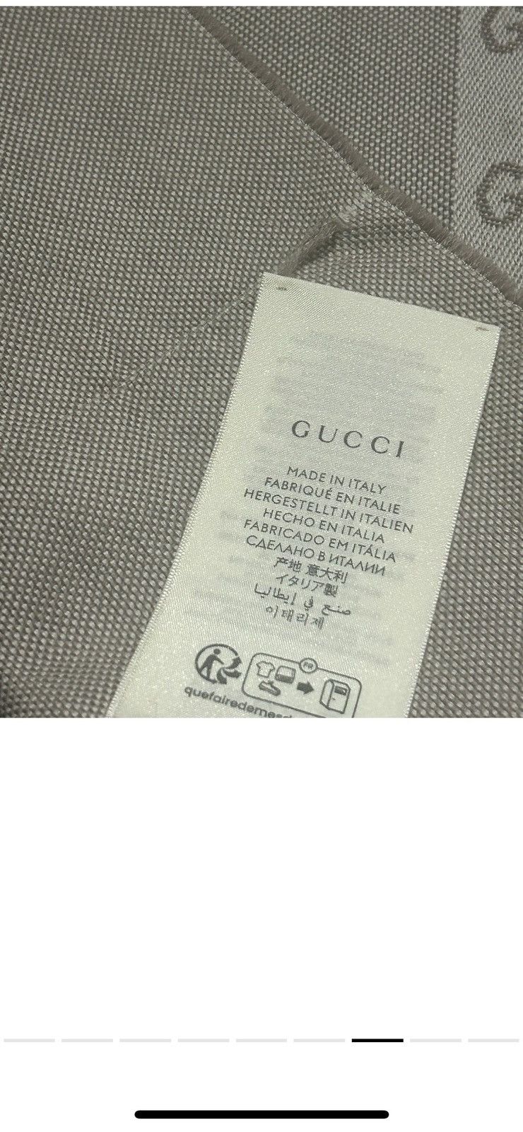 Gucci Gucci Wool scarf Size ONE SIZE - 8 Thumbnail