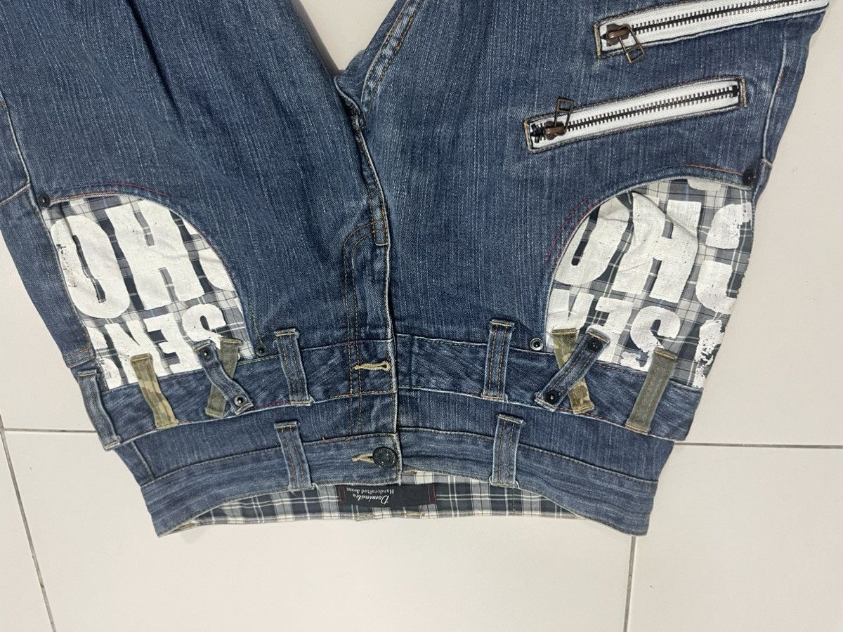 Designer Dominate Handcrafted Jeans Custom Designer Size US 31 - 14 Thumbnail