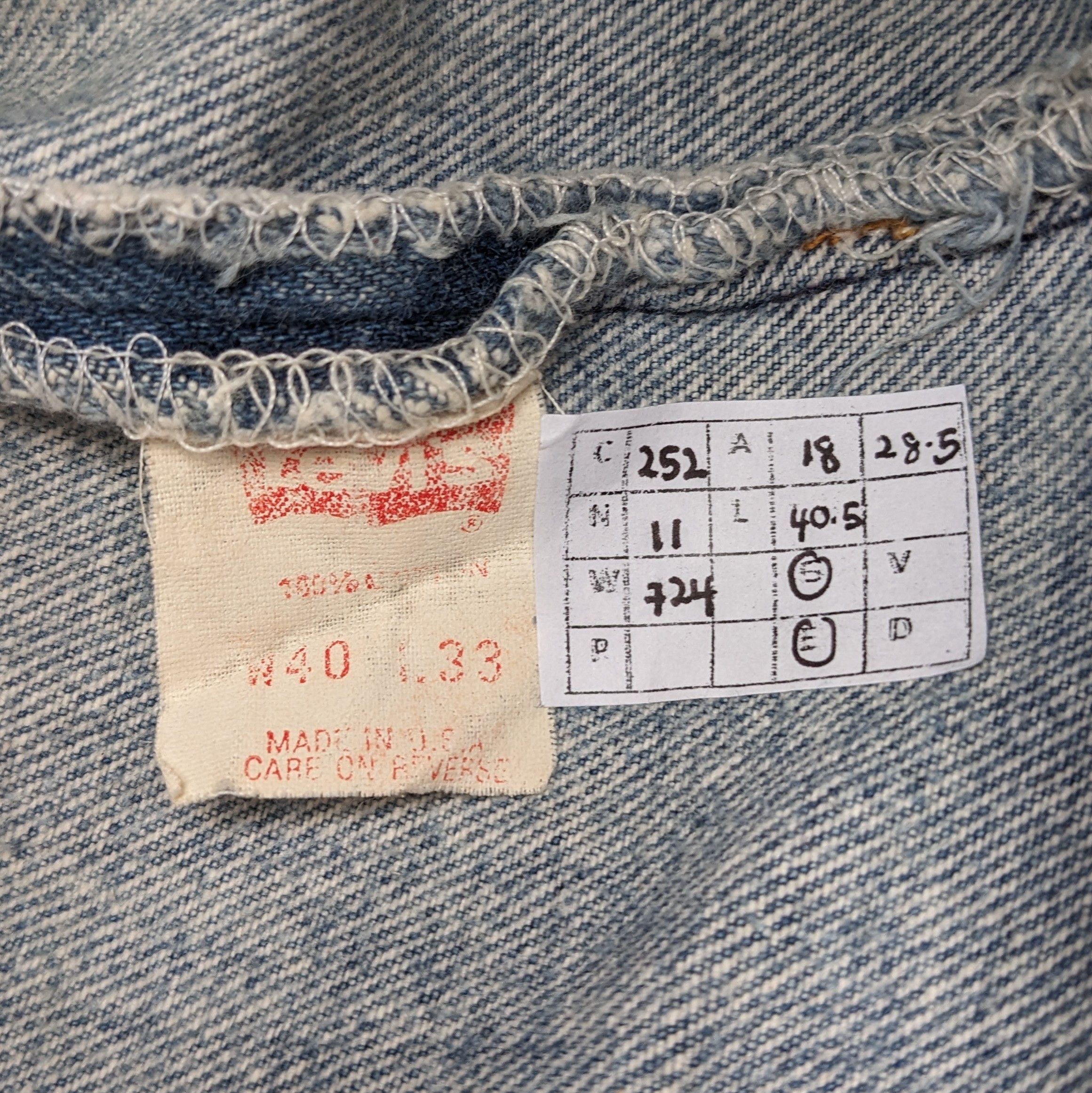 Levi's Vintage Levi's American Brand Jeans Size US 36 / EU 52 - 11 Thumbnail