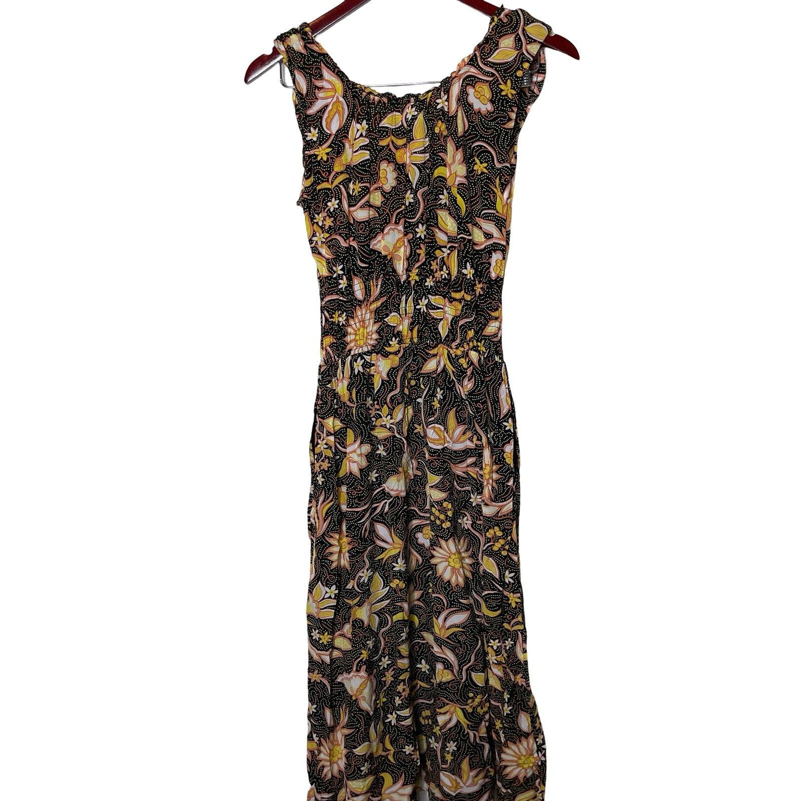 The Kooples The Kooples Long Summer Dress With All-Over Floral Motif Size M / US 6-8 / IT 42-44 - 5 Thumbnail