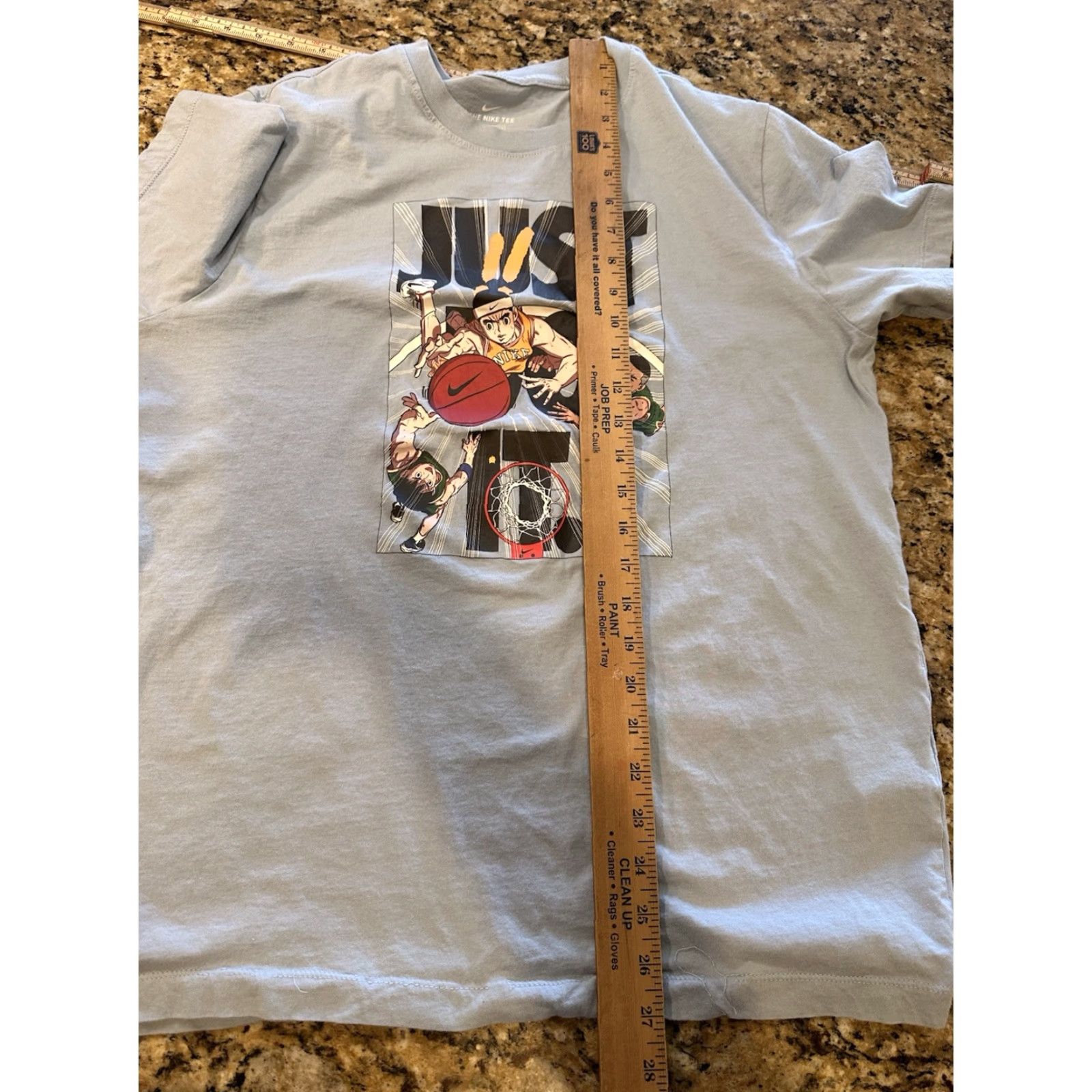 Nike Nike Tee Manga Basketball Blue T-Shirt Art Of The Game Japanese Anime Mens Large LS Short Sleeve L Size US L / EU 52-54 / 3 - 7 Thumbnail