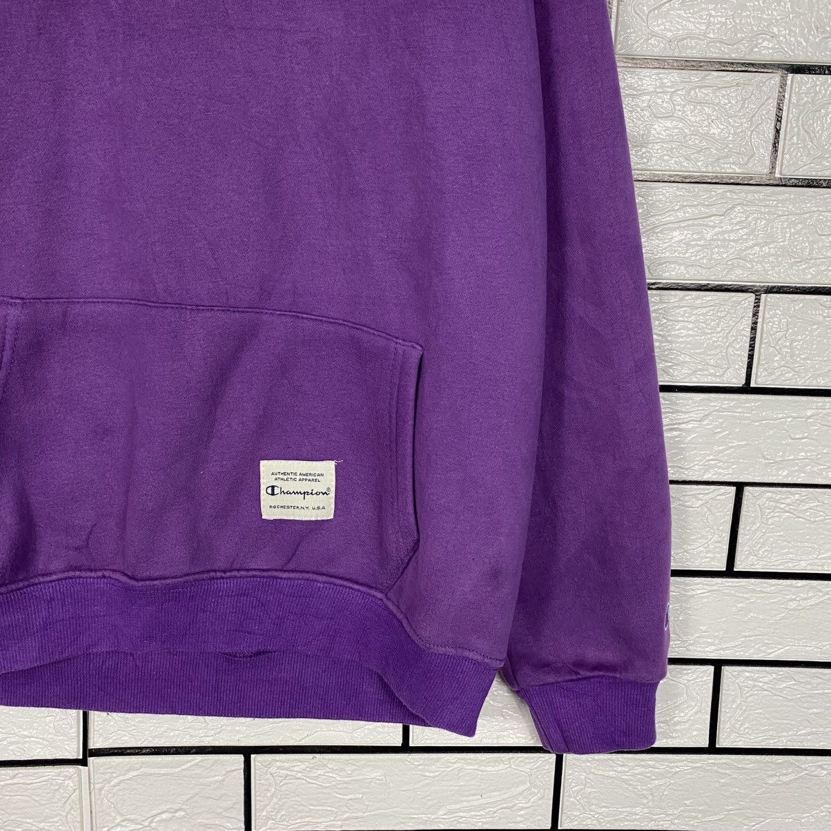 Japanese Brand 📌Vintage Hoodie Pull Over Champion Small Pony Size US XXL / EU 58 / 5 - 6 Thumbnail