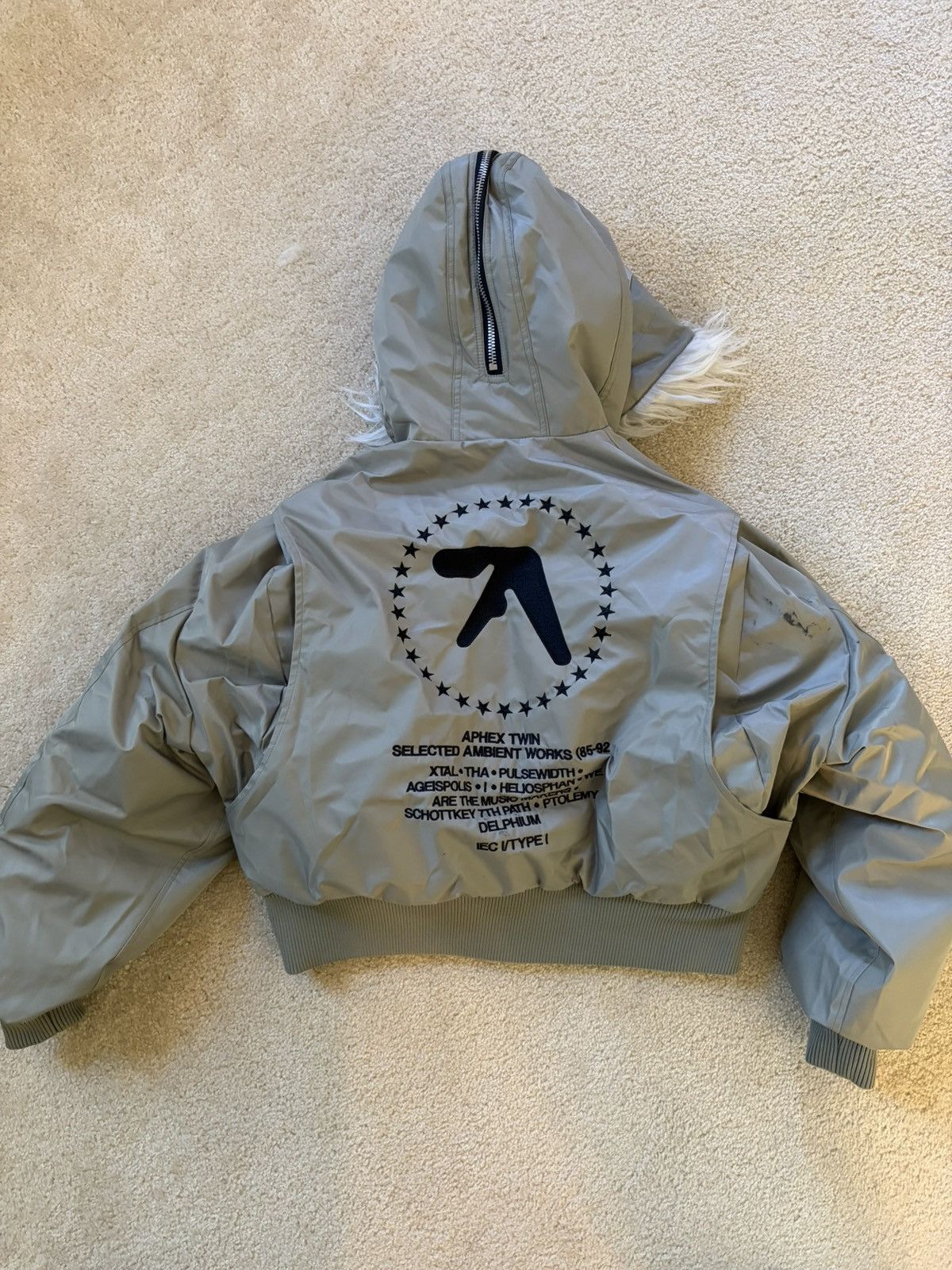 Other RYECHASIN APHEX TWIN GREY BOMBER Size US M / EU 48-50 / 2 - 2 Thumbnail