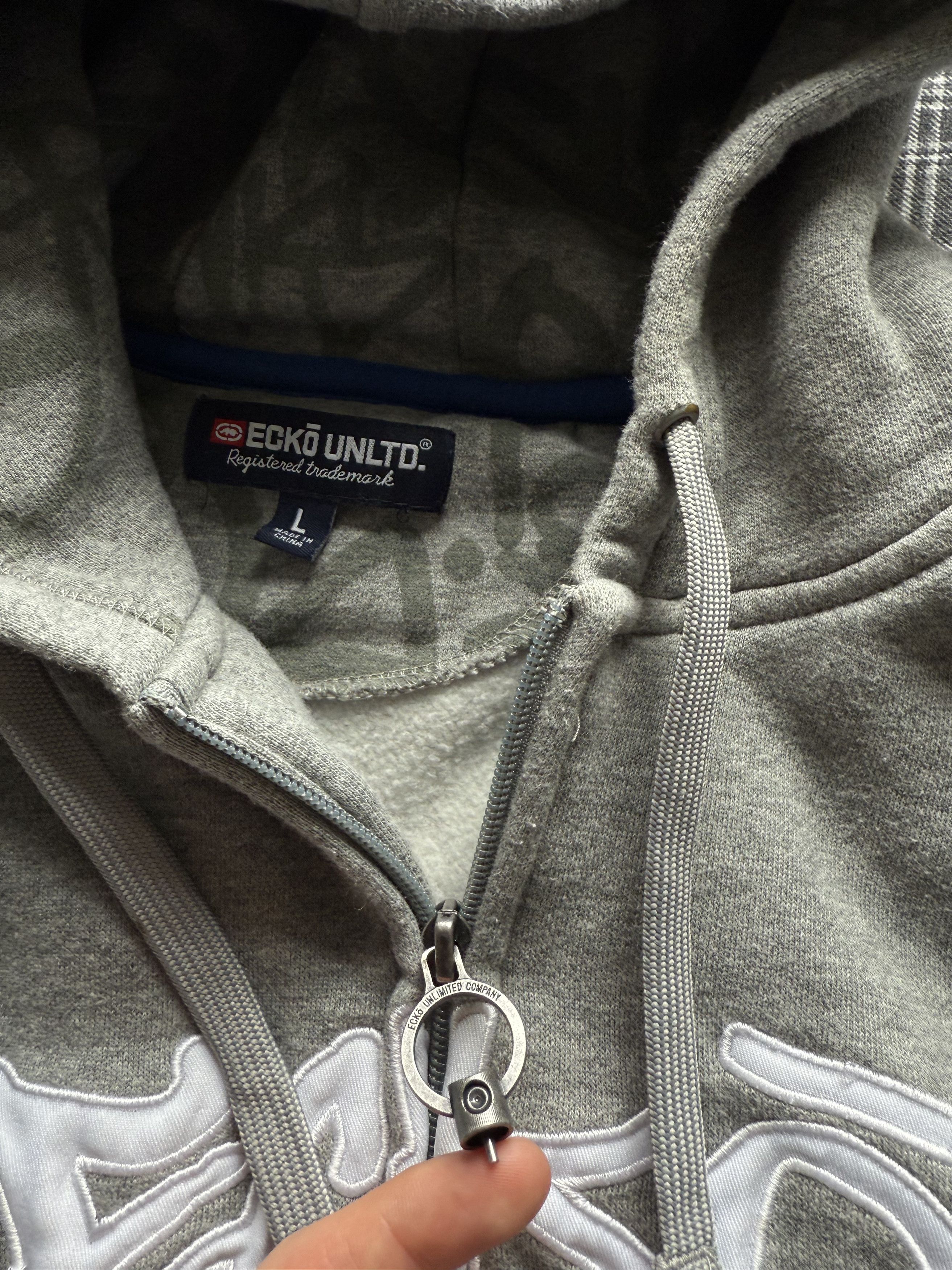 Ecko Unltd. Ecko Unltd Graffiti Grey Hoodie L Size US L / EU 52-54 / 3 - 4 Thumbnail
