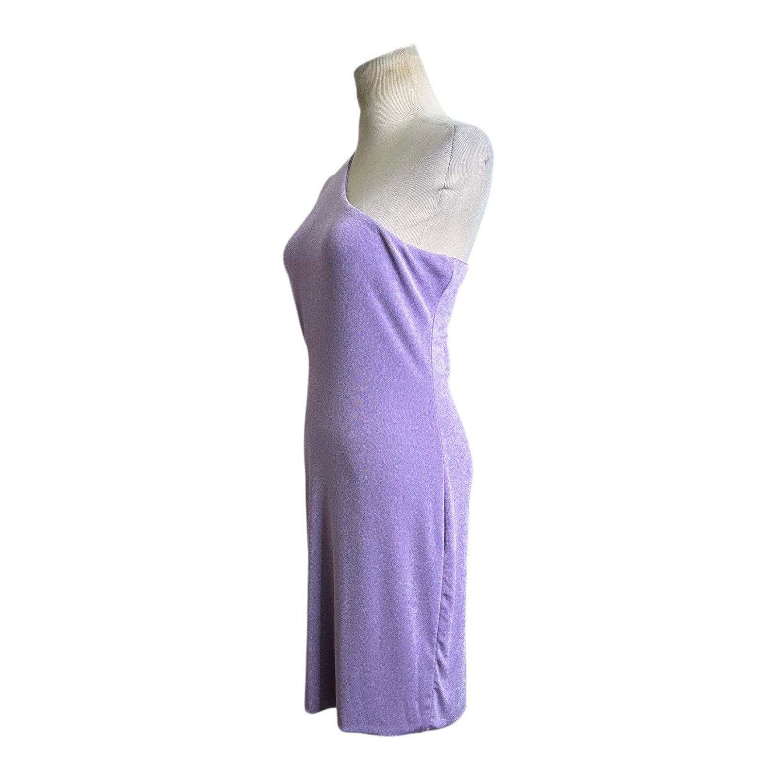 PRINCESS POLLY Princess Polly xx lilac one shoulder cut out dress size 10 Size L / US 10 / IT 46 - 2 Thumbnail