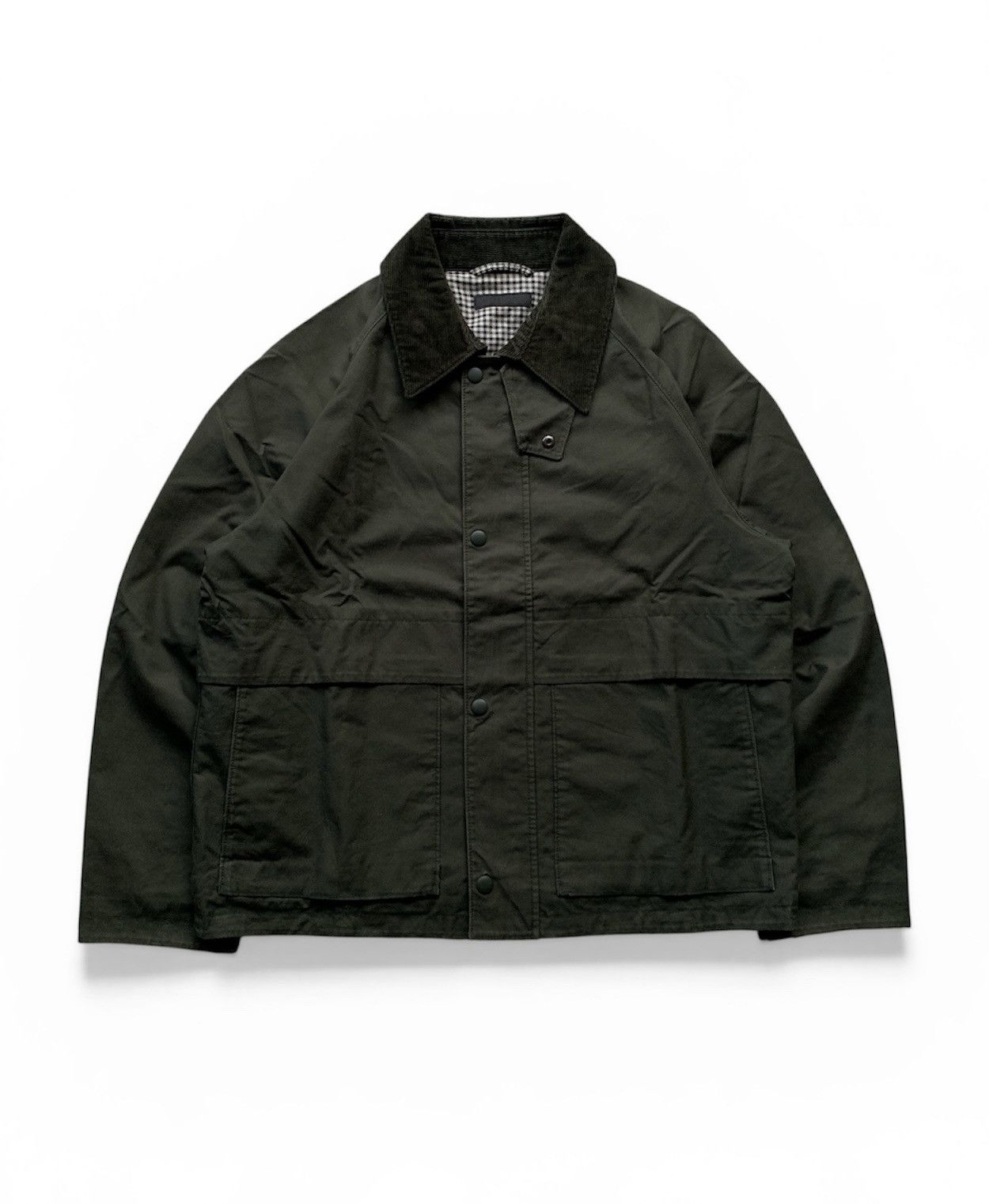 Japanese Brand Uniqlo Blouson Corduroy Collar Workwear Jacket Size US M / EU 48-50 / 2 - 1 Thumbnail