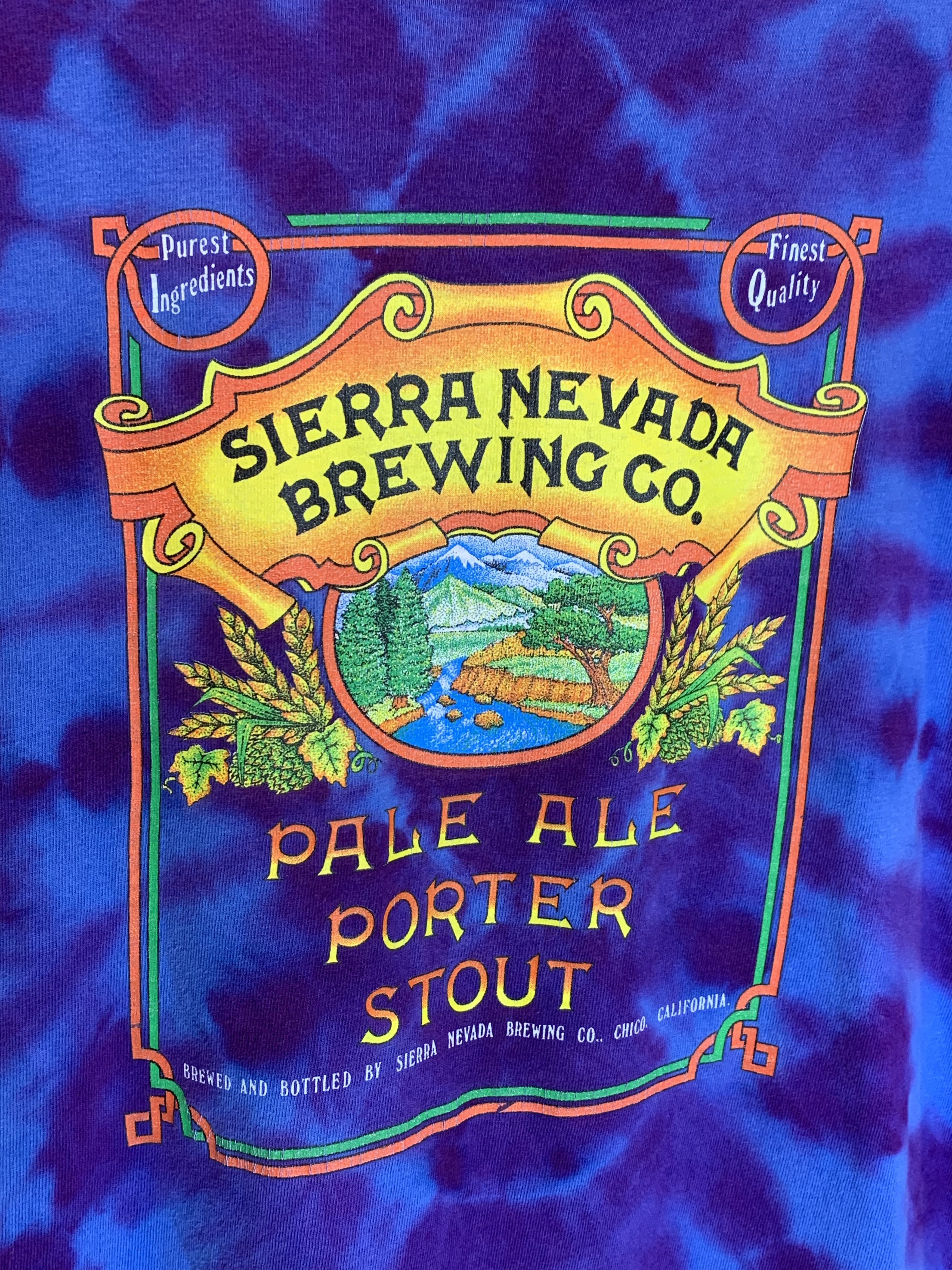 Vintage *RARE* Vintage Sierra Nevada Brewing Pale Ale Art T-Shirt Size US L / EU 52-54 / 3 - 2 Thumbnail