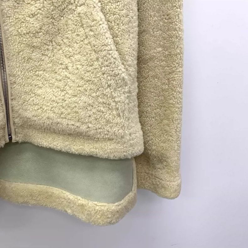 Loewe Loewe Mossy wool fur hooded long sleeve zipper jacket Size XS / US 0-2 / IT 36-38 - 4 Thumbnail