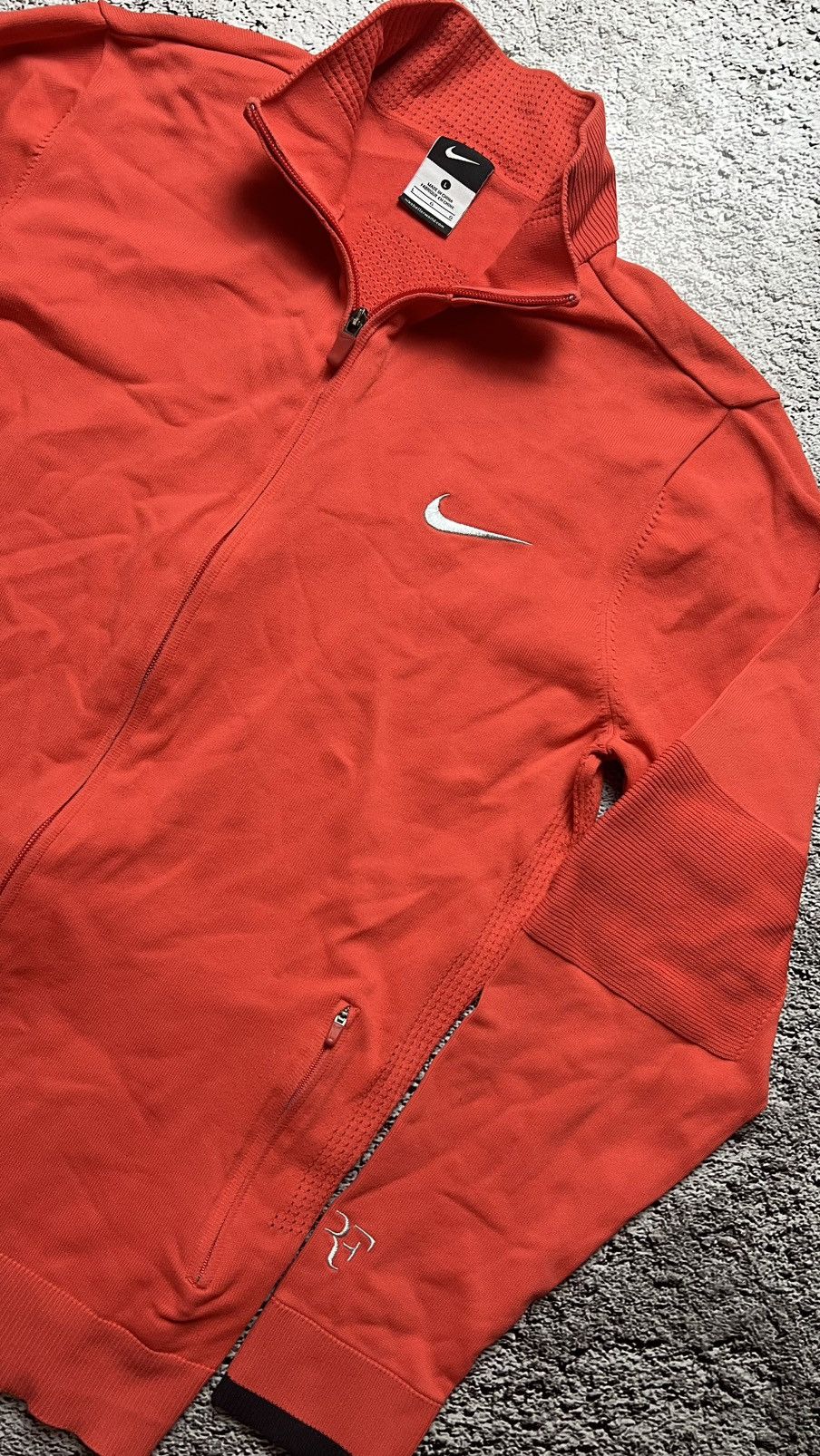 Nike Nike RF Roger Federer australian open 2014 zip track top Size US L / EU 52-54 / 3 - 3 Thumbnail