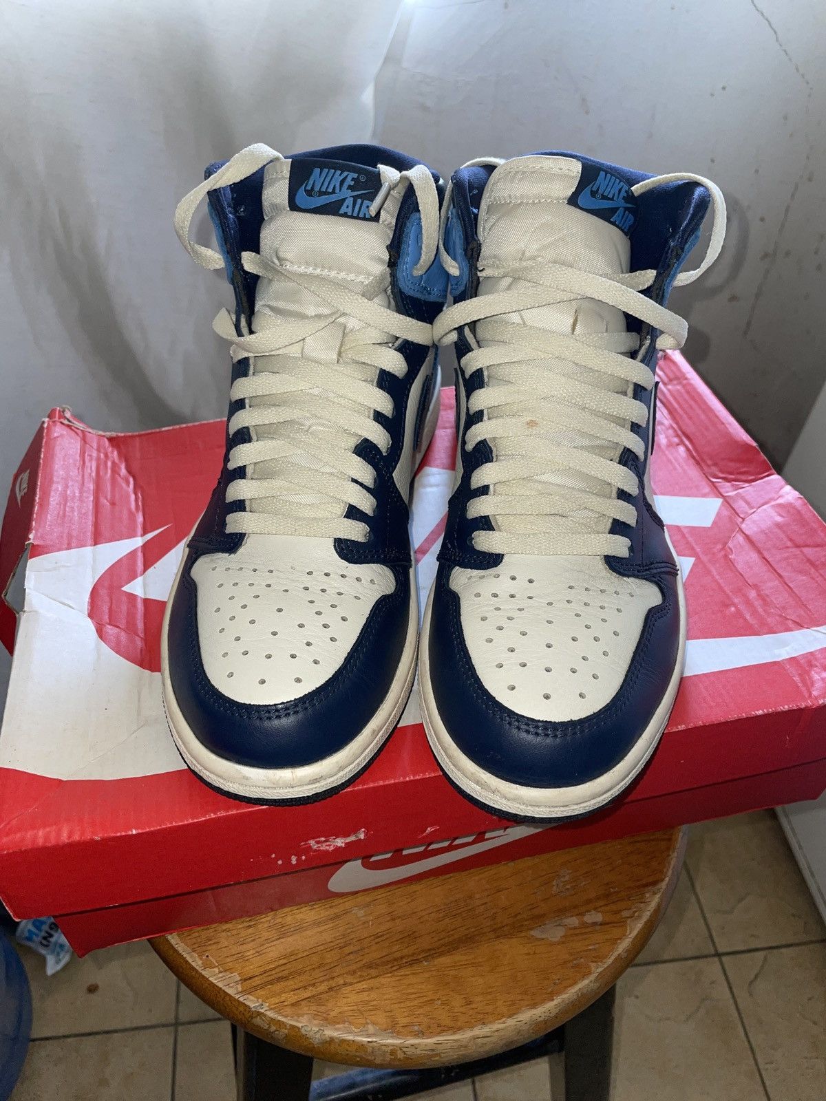 Jordan Brand Jordan 1 Obsidian Size US 7.5 / EU 40-41 - 4 Thumbnail